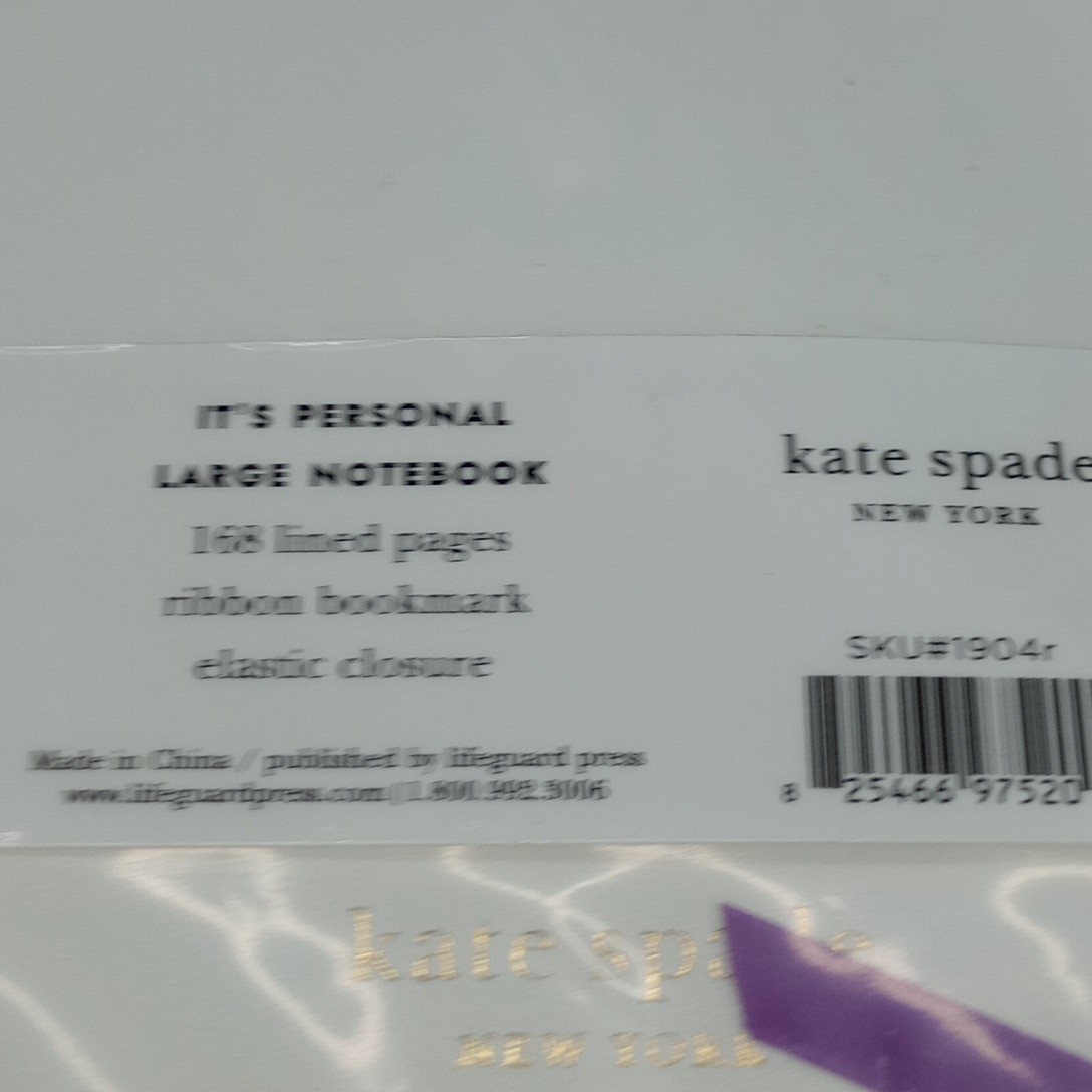 Kate Spade New York Large Initial Notebook