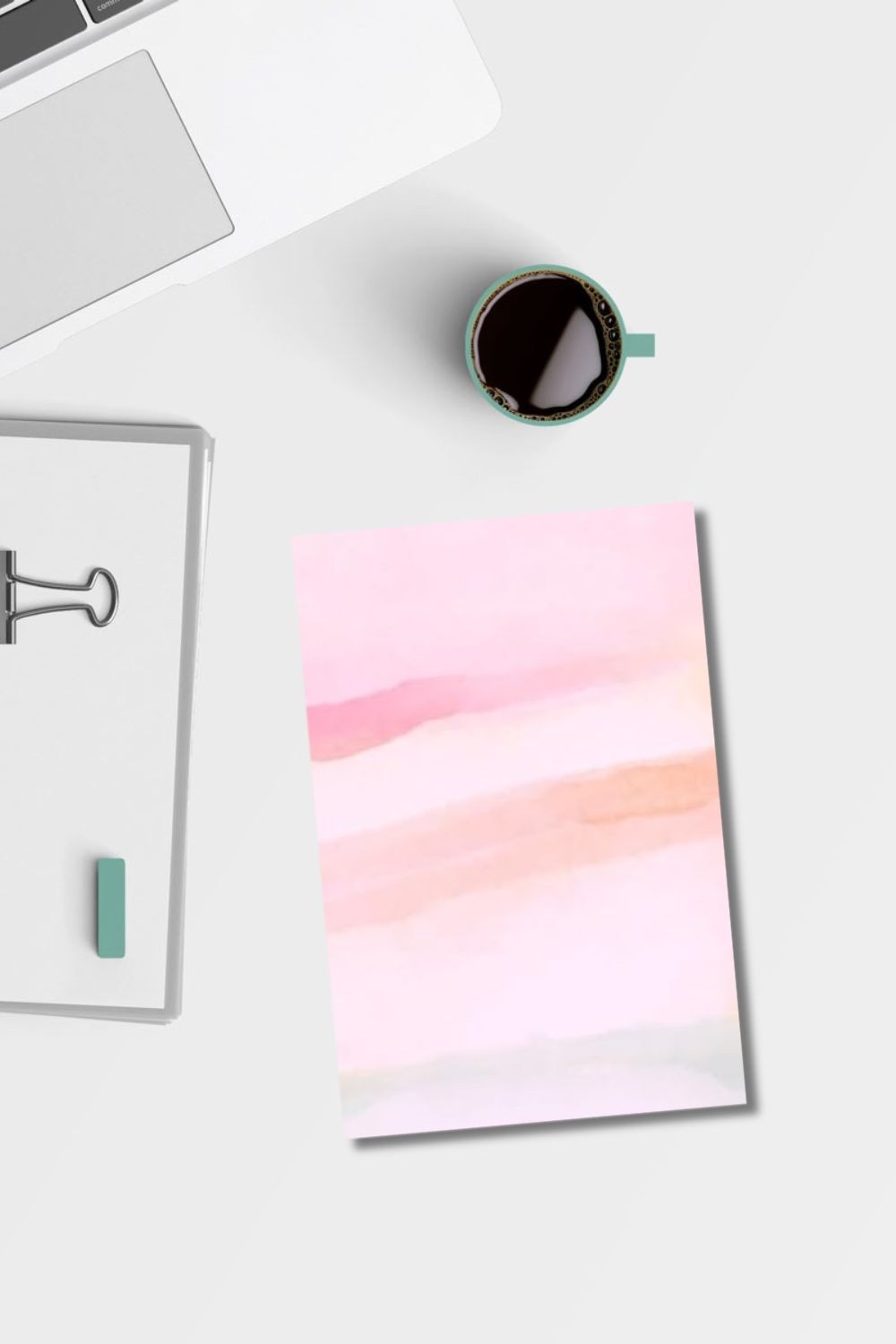 Pink Sunset Journal | Lined Notebook for Writing & Reflection