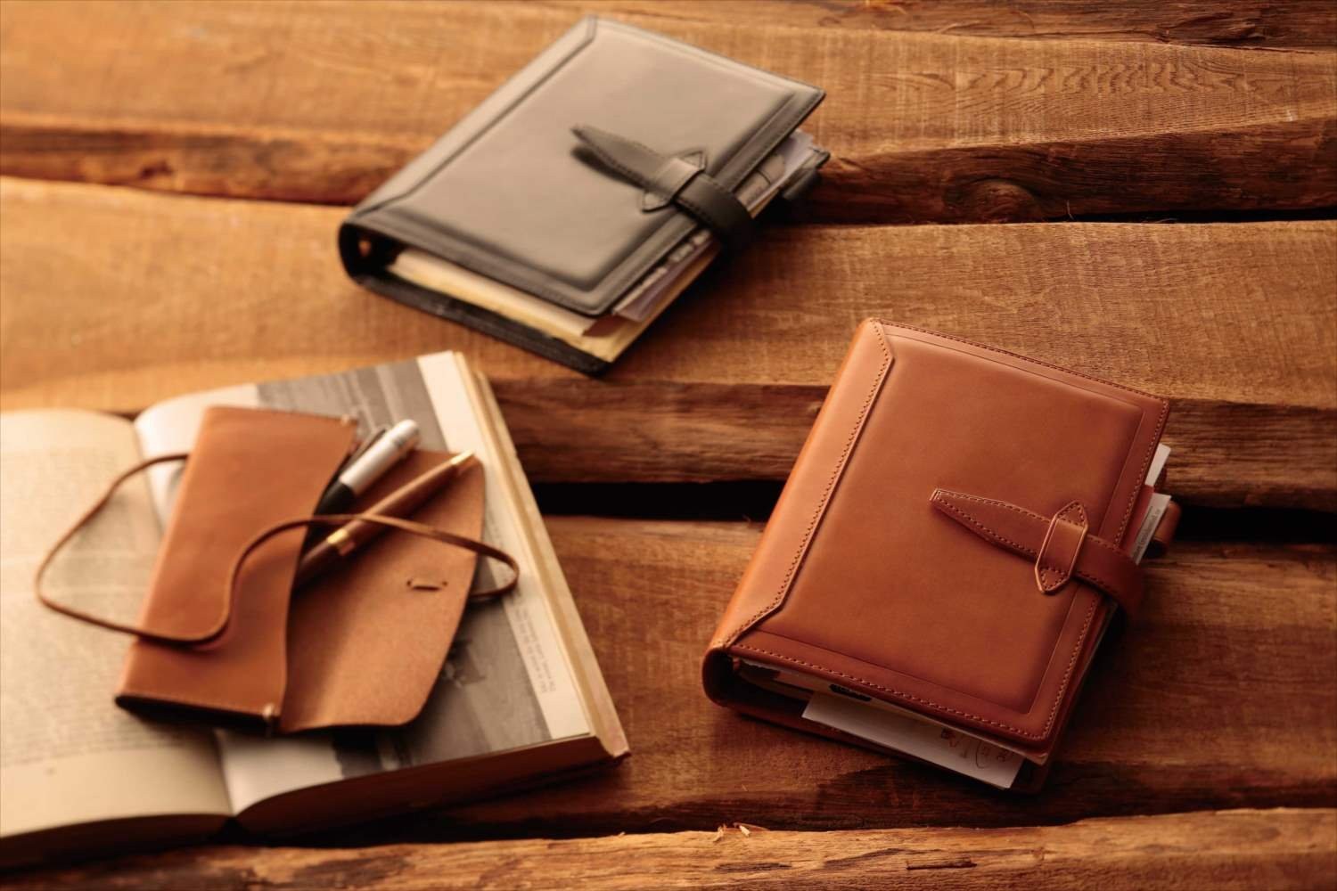 Reimei Fujii System Planner Da Vinci Roroma Classic Bible Dark Brown DB3014E