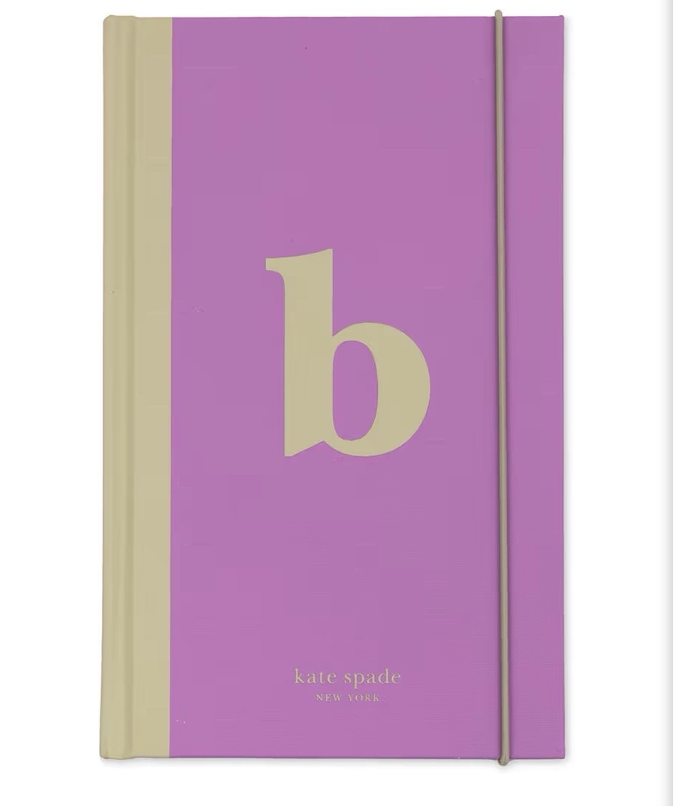 Kate Spade Just Mine Monogram “B” Cloth Hardcover Notebook Journal