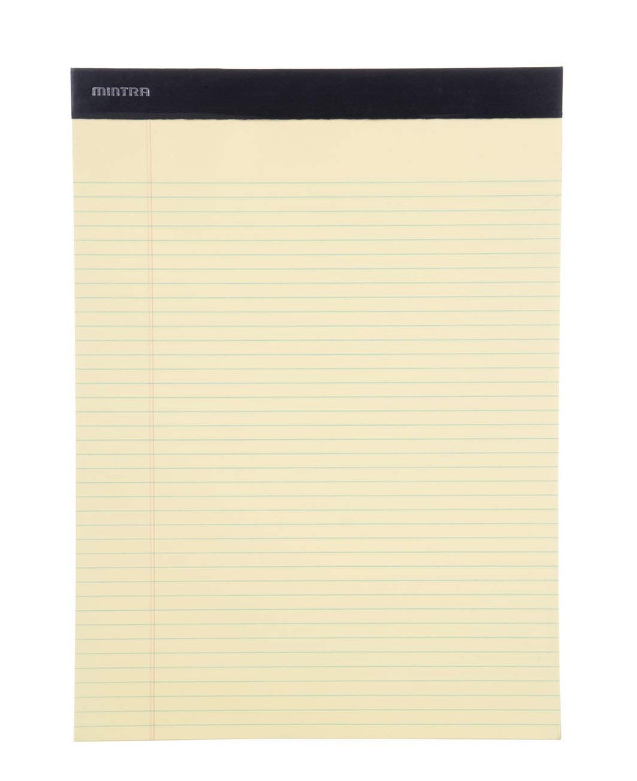 Mintra Office Canary Legal Pads – With Micro-perforated sheets, Smooth-lined …