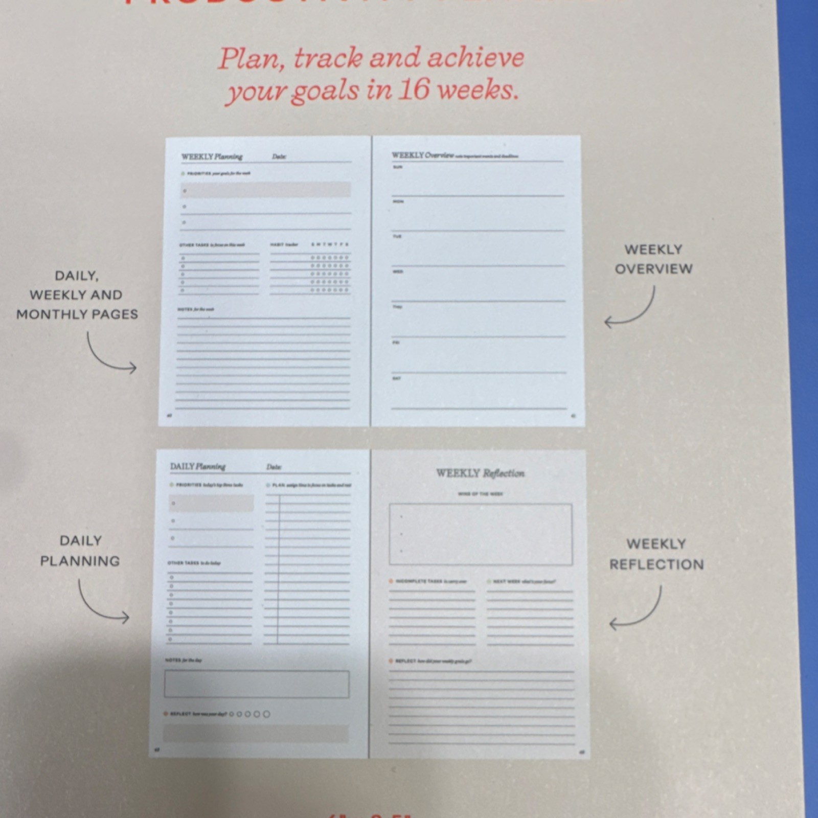 Bundle! Pruners- Productivity Planner-Socks-Picture Frame.