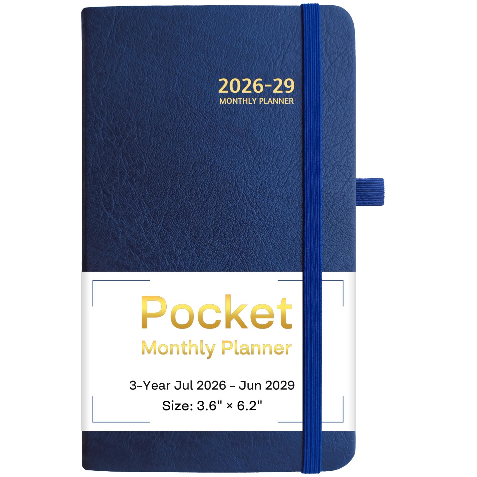 2026-2029 Pocket Monthly Planner, 3 Year Calendar 2026-2029, 6.2’’ x 3.6’?