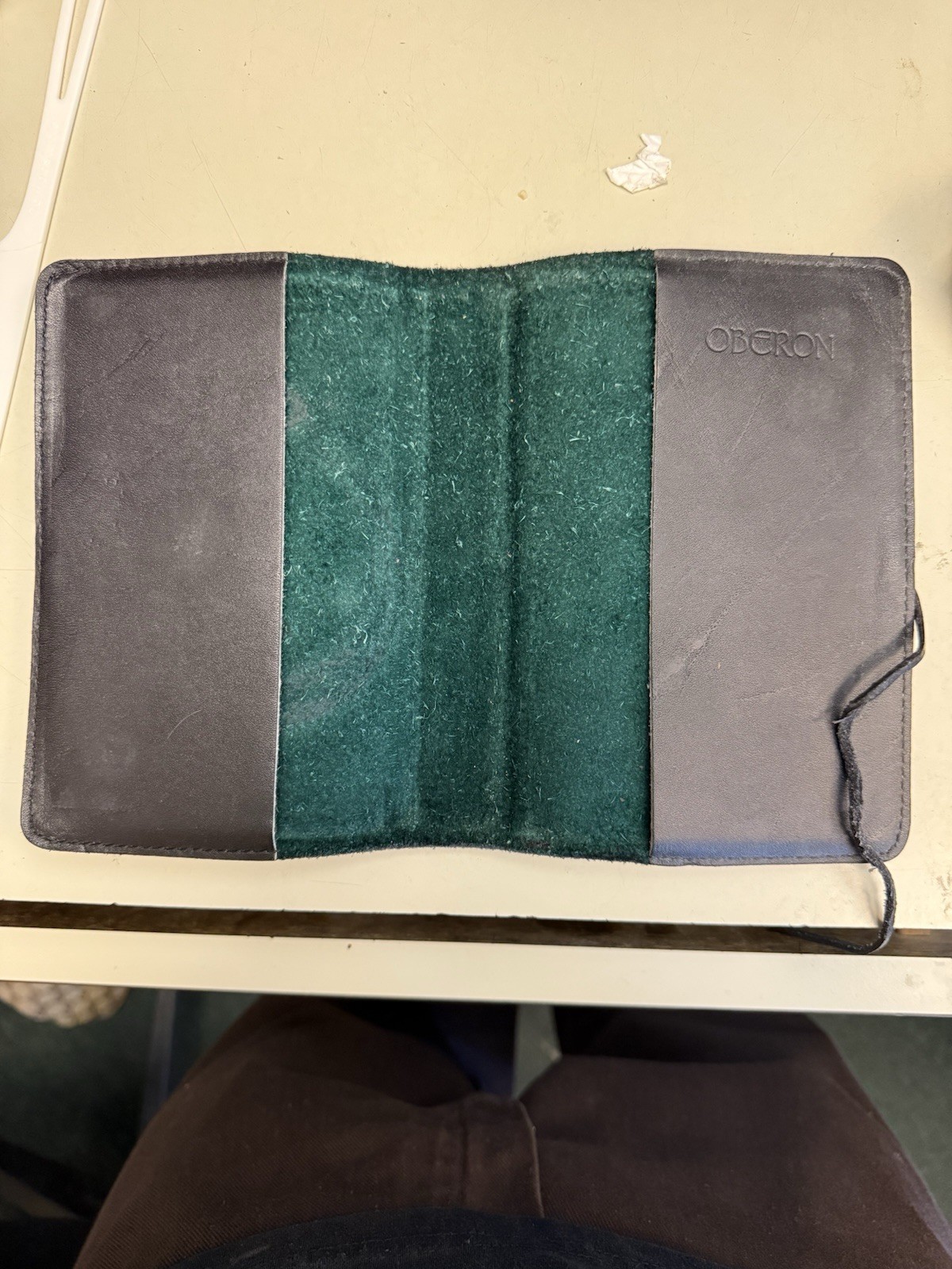 Vintage Retired Oberon Southwestern Design Leather Planner Organizer Cover