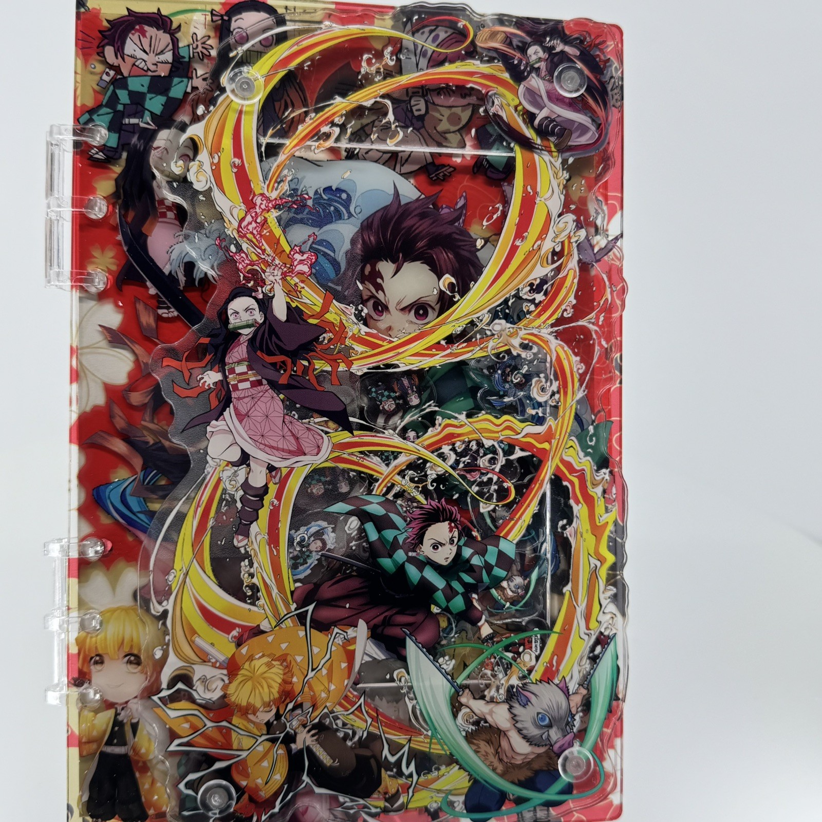 New Demon Slayer Anime Acrylic Shaker Notebook (A5 size)