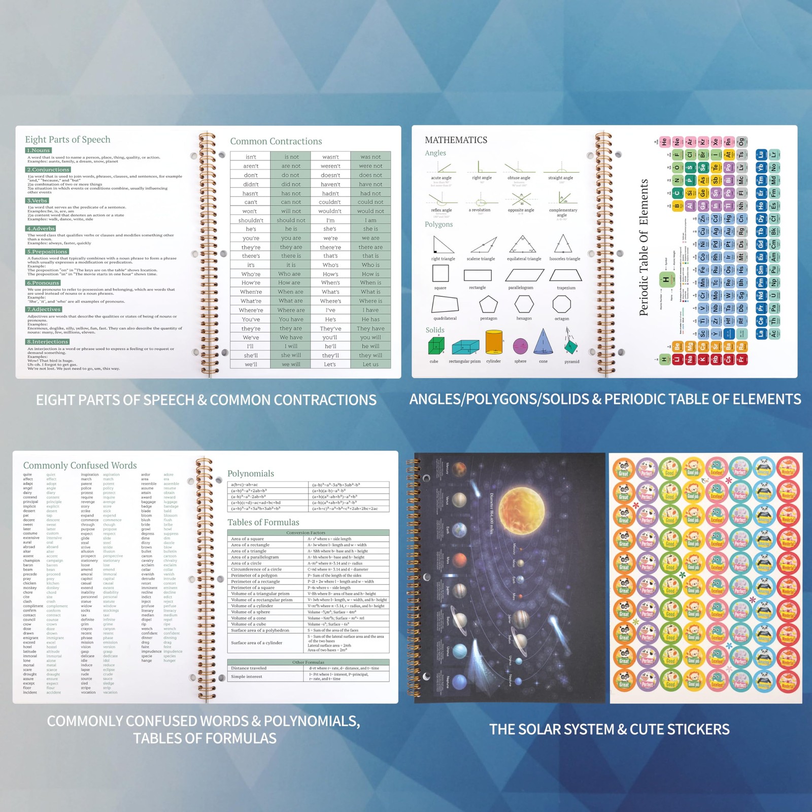 Student Planner 2026-2027 – Monthly and Weekly School 8.2 X 10.7 inches, Blue
