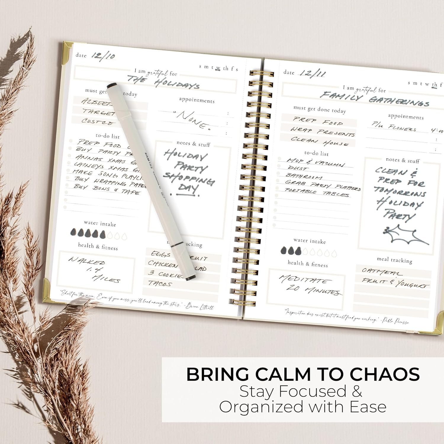 Beautiful to Do List Notebook 2026 (8.5 X 6.4″) – Aesthetic Daily Planner
