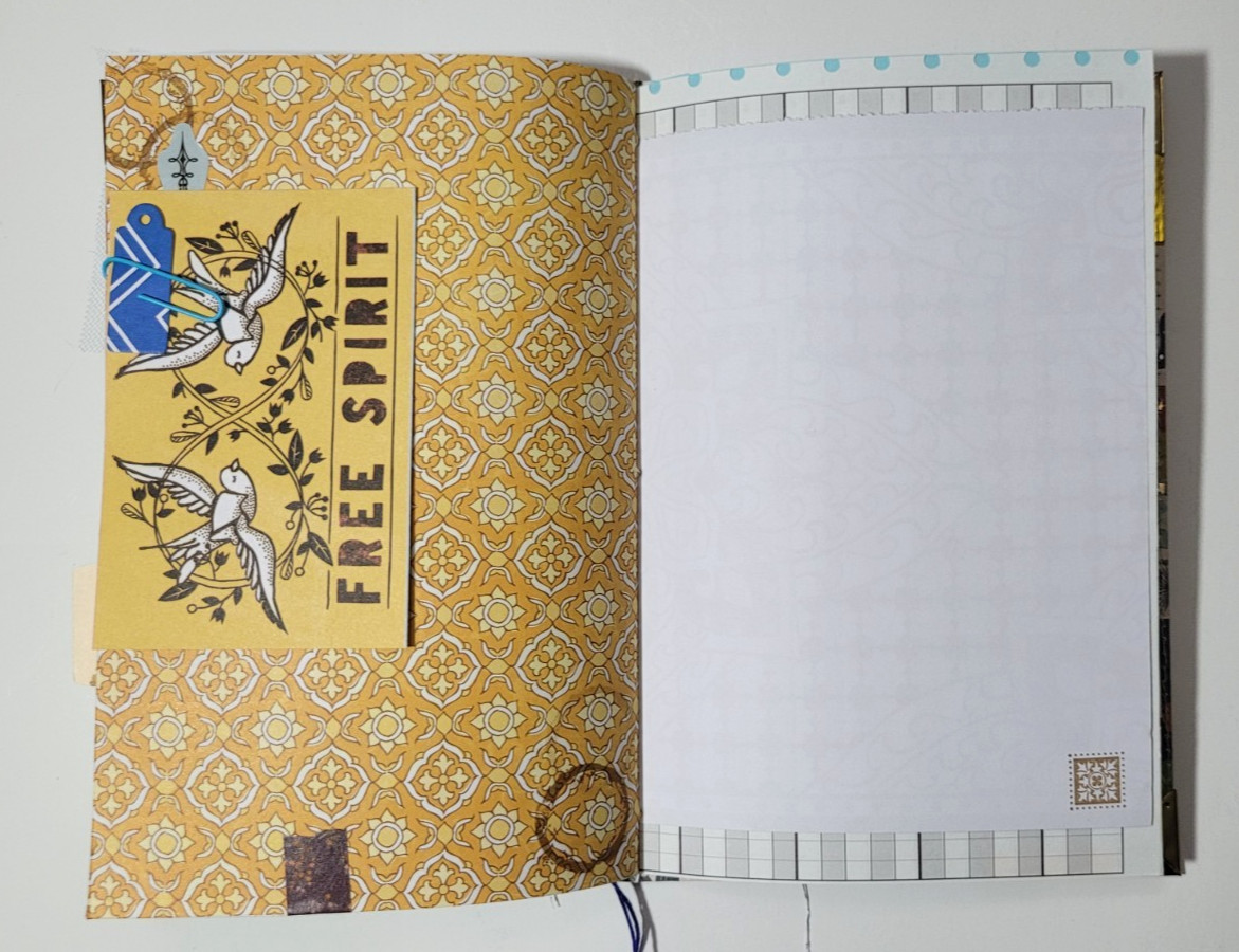 Handmade Junk Journal ~ Boho Beauty ~ Yellow