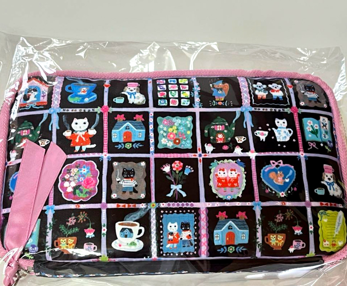 Hobonichi Drawer Pouch Ane Sister Yumi Kitagishi Coffee Time Organizer Japan