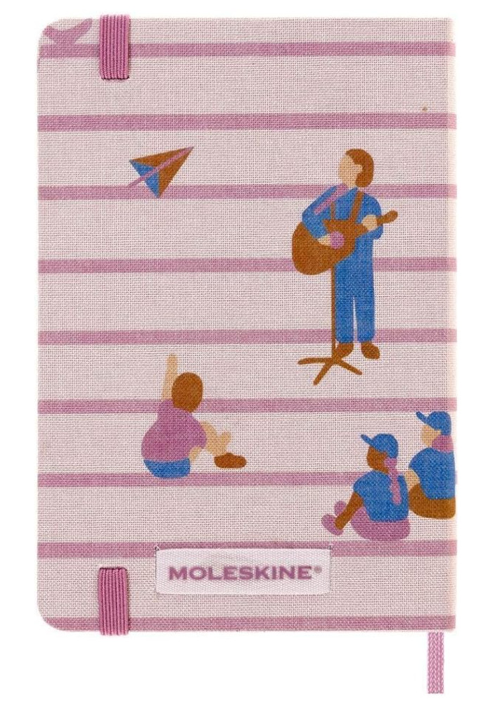 Moleskine Limited Edition Sakura Notebook, Hard Cover, Pocket 3.5″x5.5″ Ruled