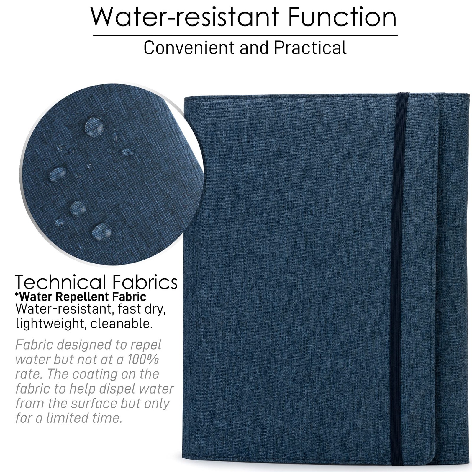 Folio Cover Compatible with Rocketbook Fusion, Panda, Everlast, Waterproof Fa…