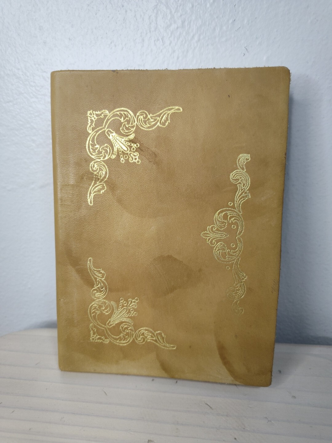 Italian Leather Handmade Blank Journal Travel Book