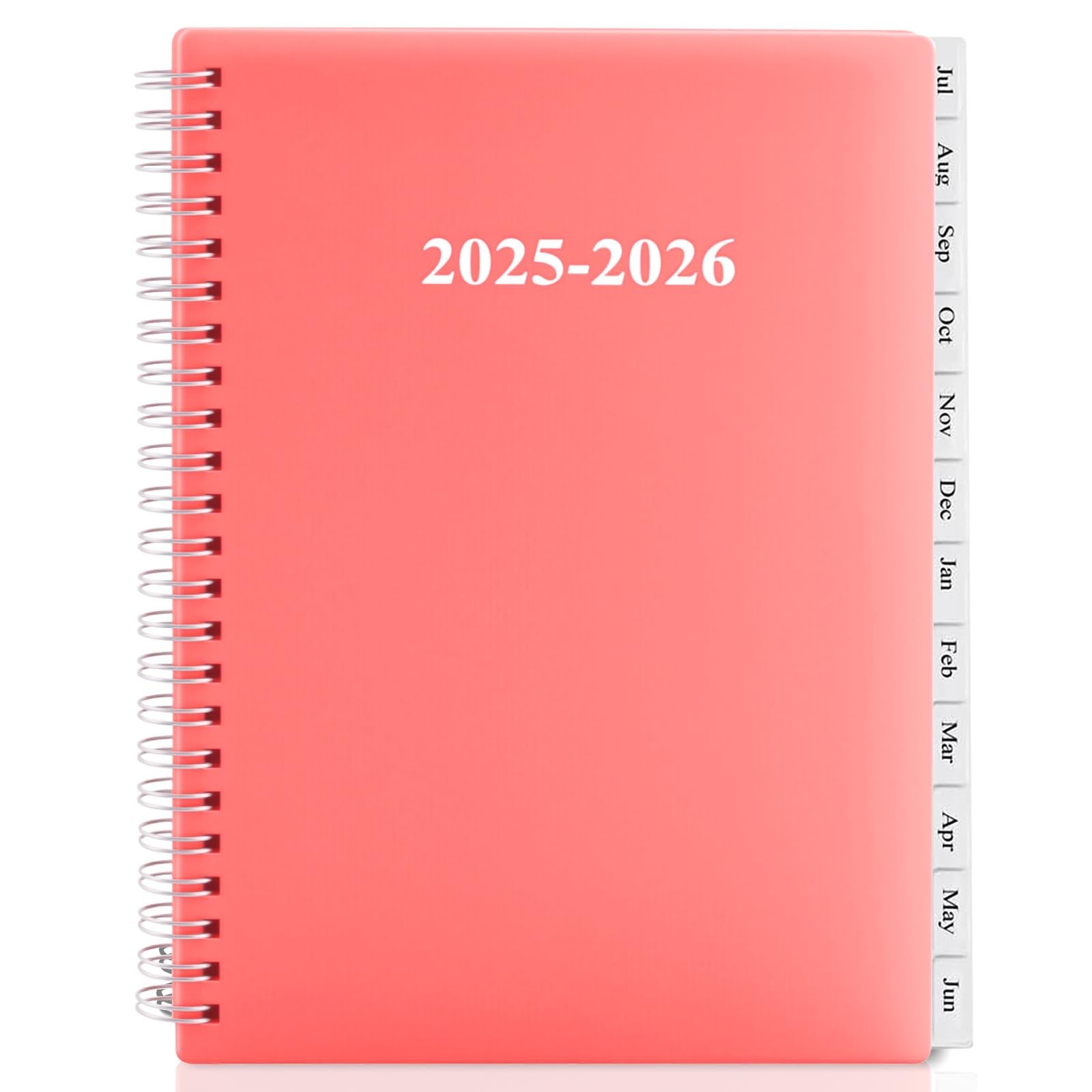 Planner 2025-2026,Academic Year Weekly and Monthly 6 x 8 inches, Pink