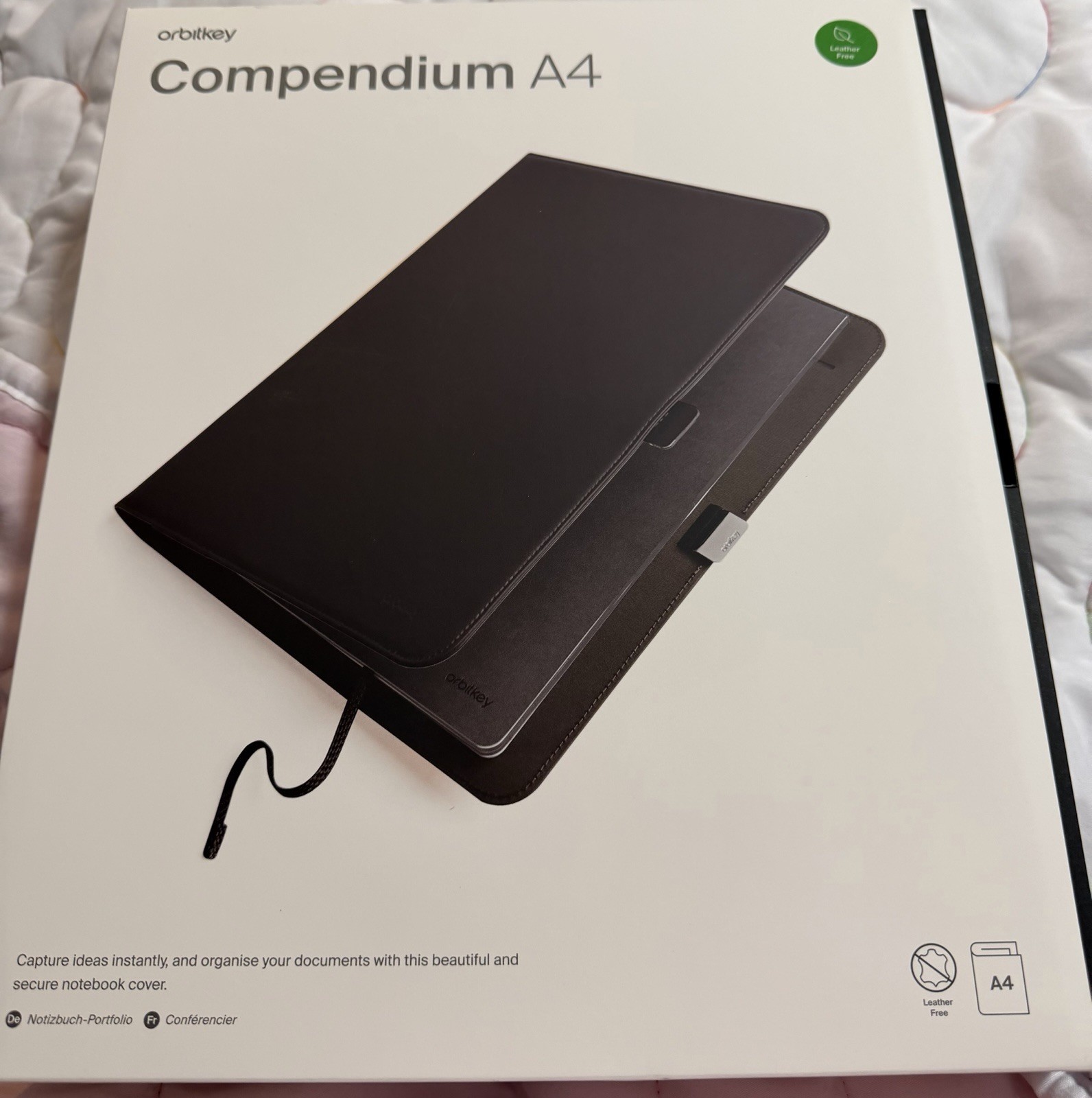 Orbitkey Compendium (Leather Free) A4 Notebook Cover