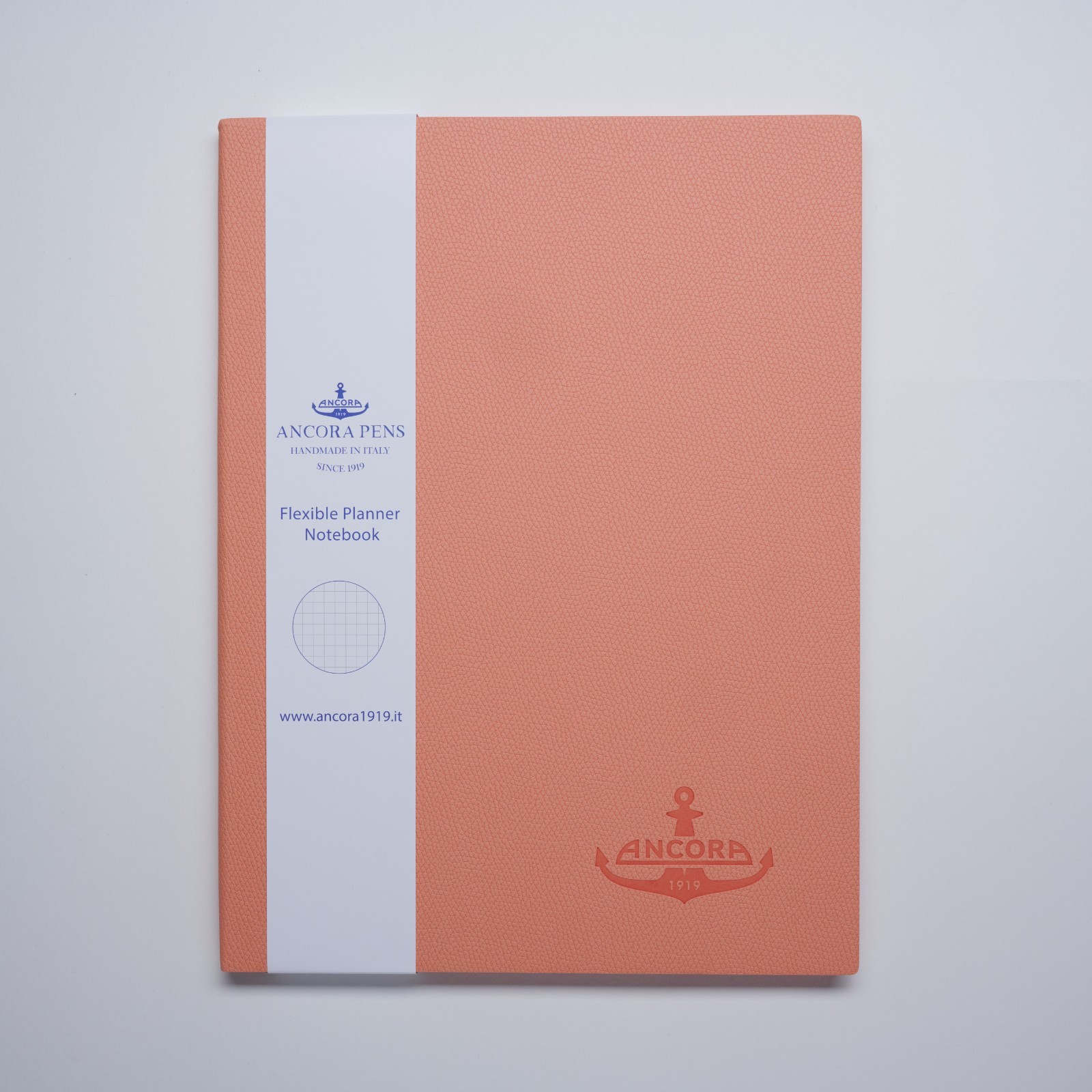 Ancora ROSE BLUSH Luxury ITALIAN Leather set of 3 Notebooks ( A6, A5, A4)
