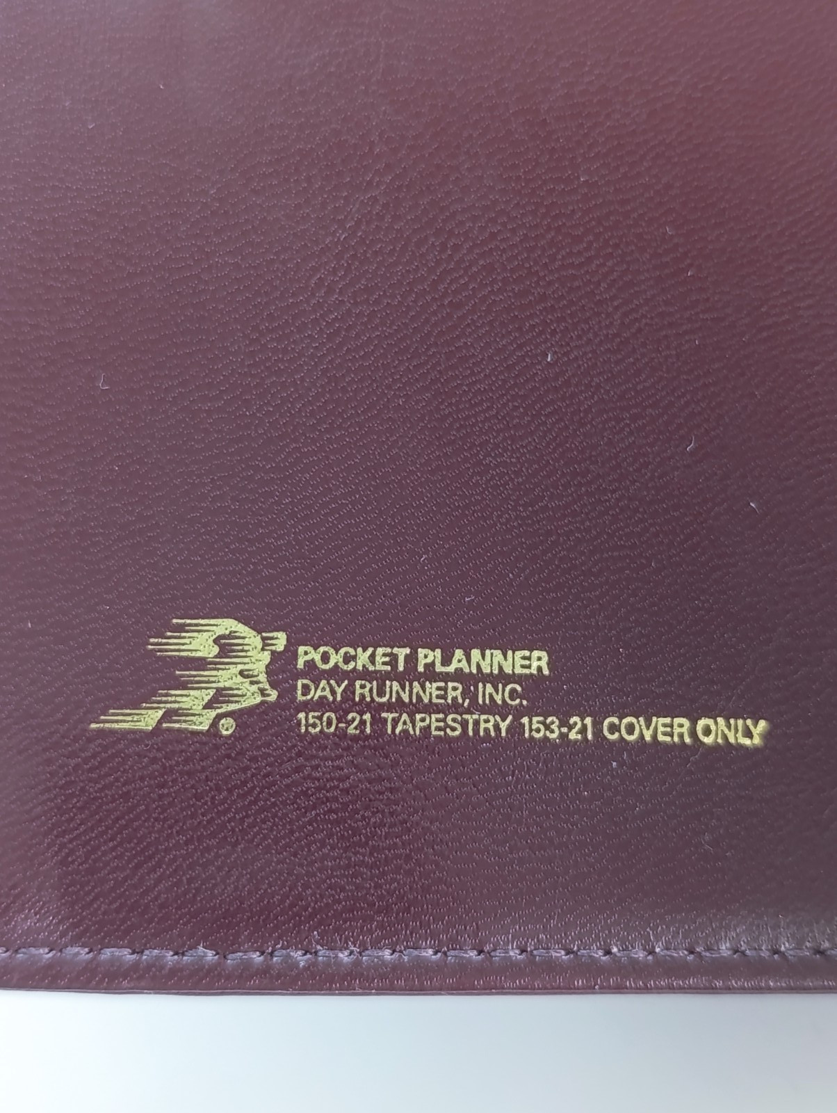 Vintage Pocket Planner Day Runner Floral Personal Organizer Binder