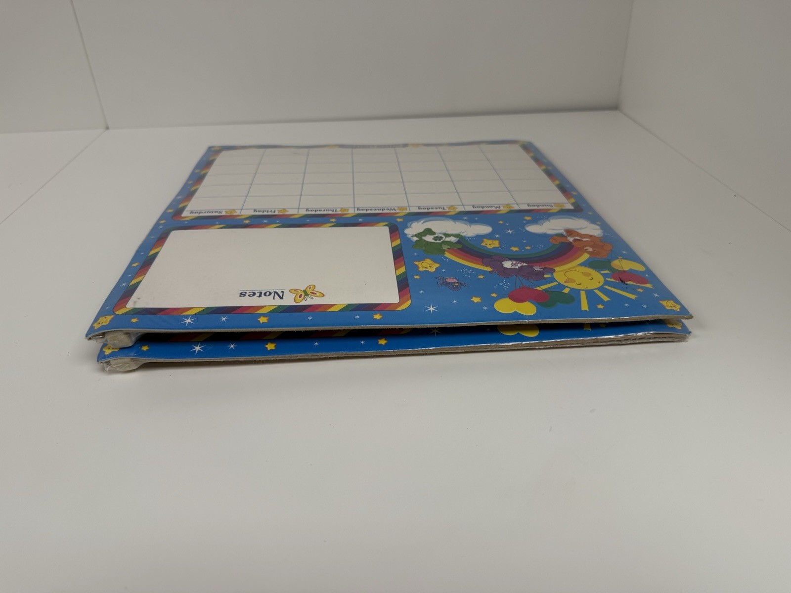 Vintage Care Bears Dry Erase Board x 2 -Calendar Planner w/ Marker – New Sealed