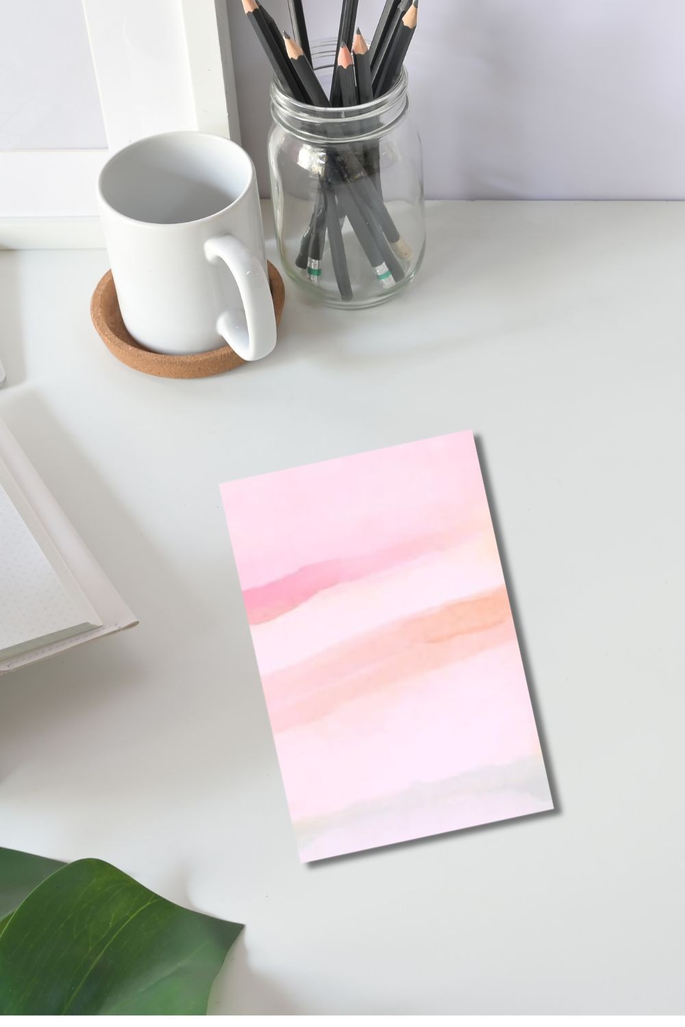 Pink Sunset Journal | Lined Notebook for Writing & Reflection