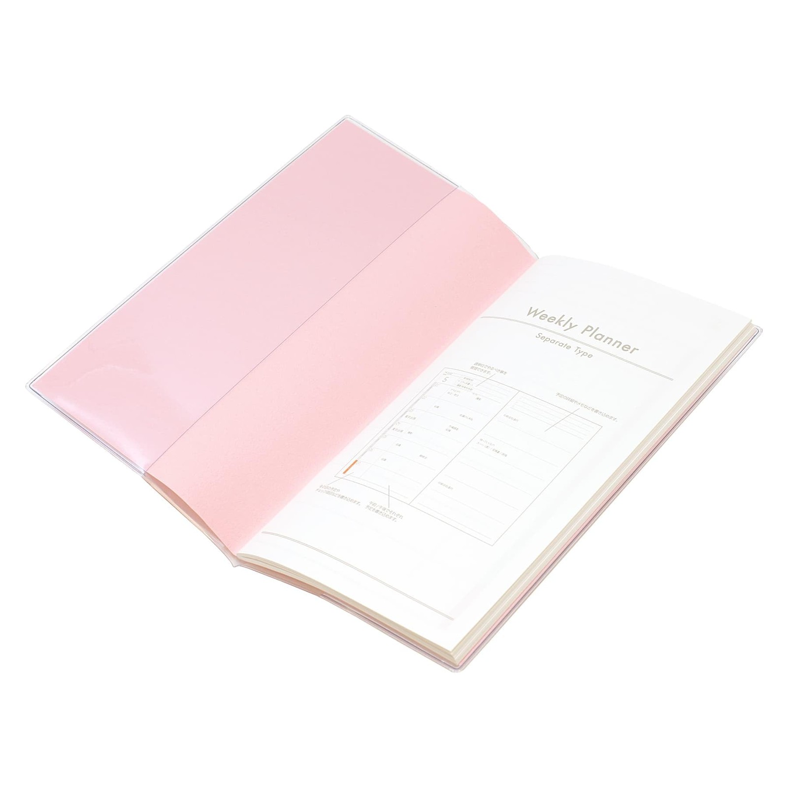 A5 Slim Vinyl Notebook Cover, Single Notebook, Function Notebook LDPP-A5S-01 Lud