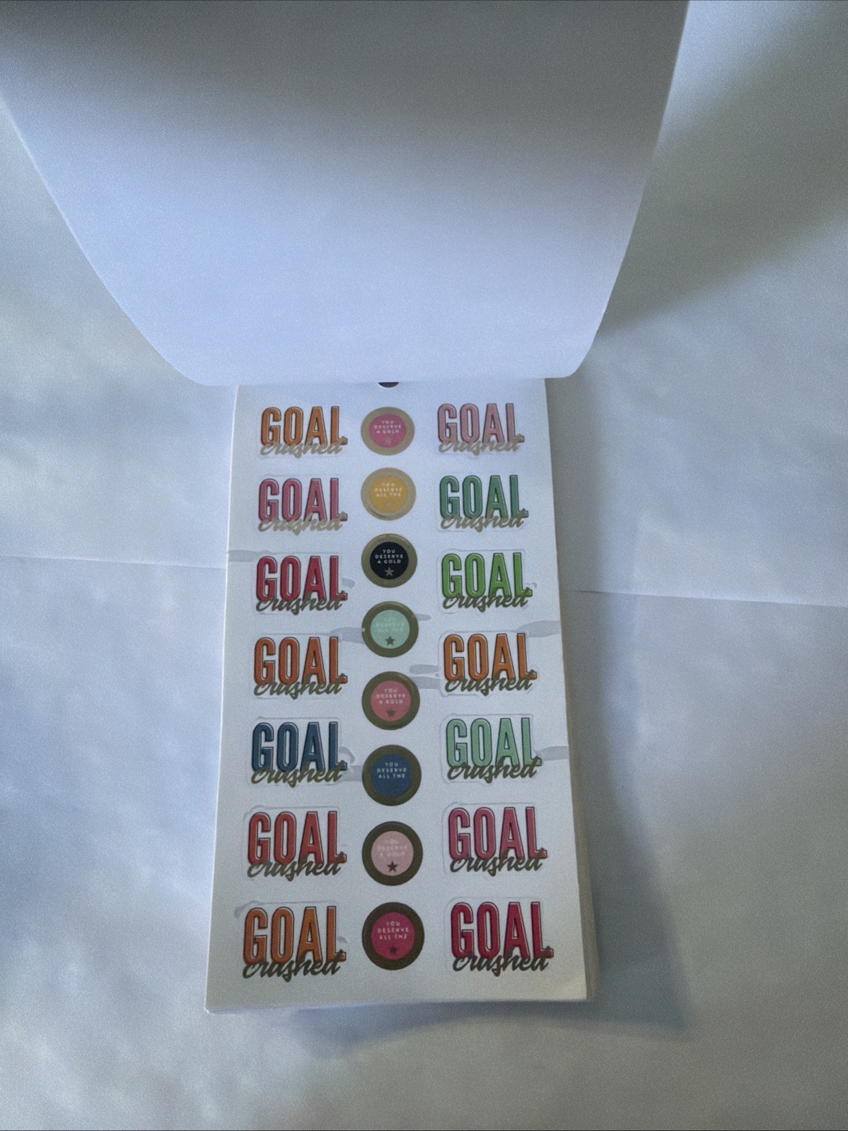 The Classic Happy Planner Goals Objectifs Value Pack Stickers 683 New