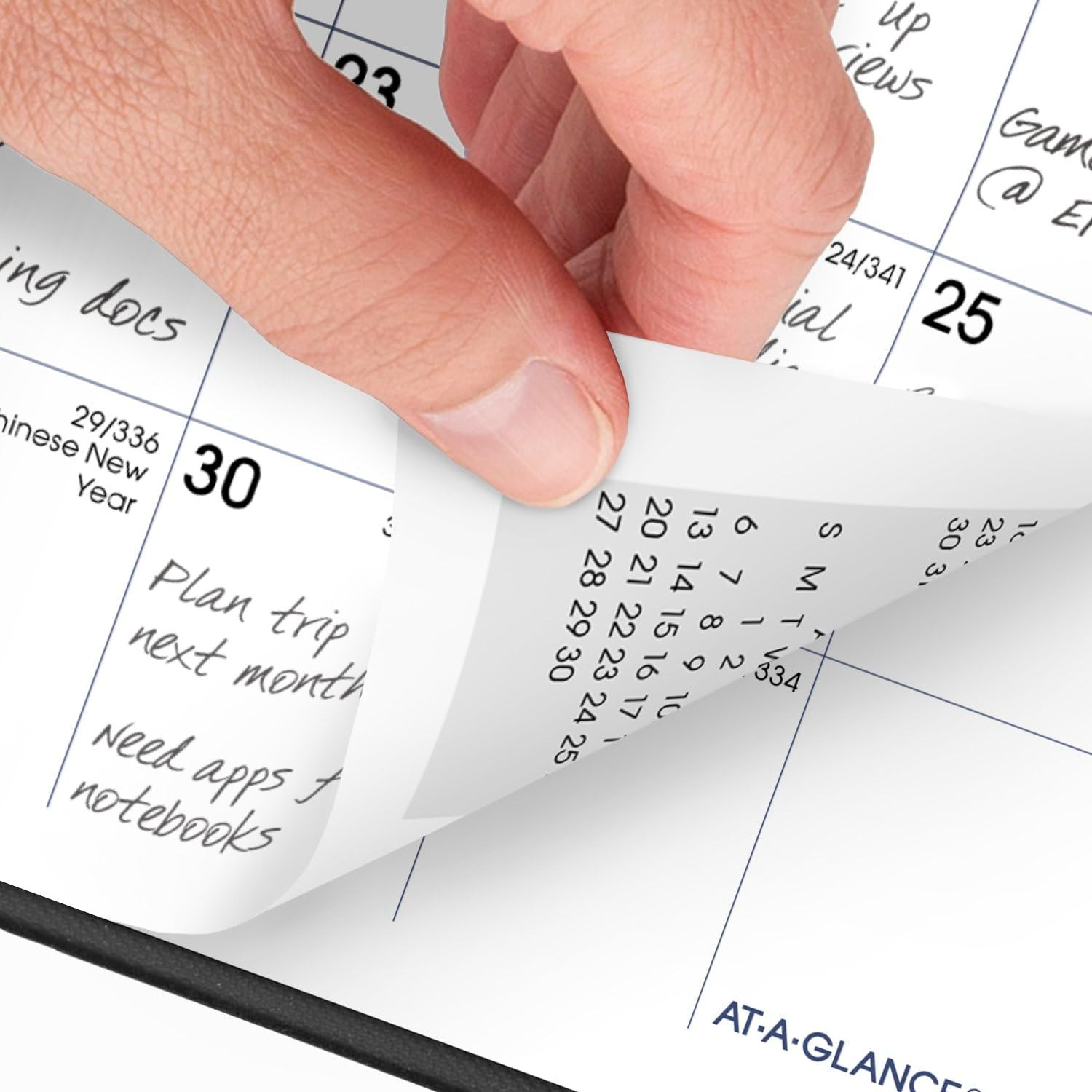 2025 Planner, Monthly, 3-1/2″ X 6″, Pocket Size, Dayminder, Black (SK530025)