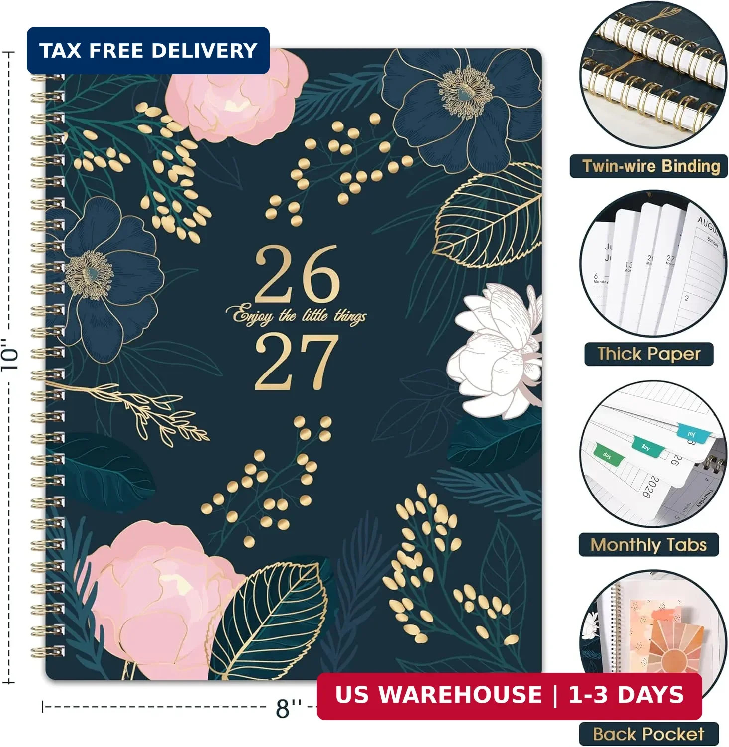 Planner 2026-2027 – Academic Planner 2026-2027, July 2026 – June 2027, Weekly &