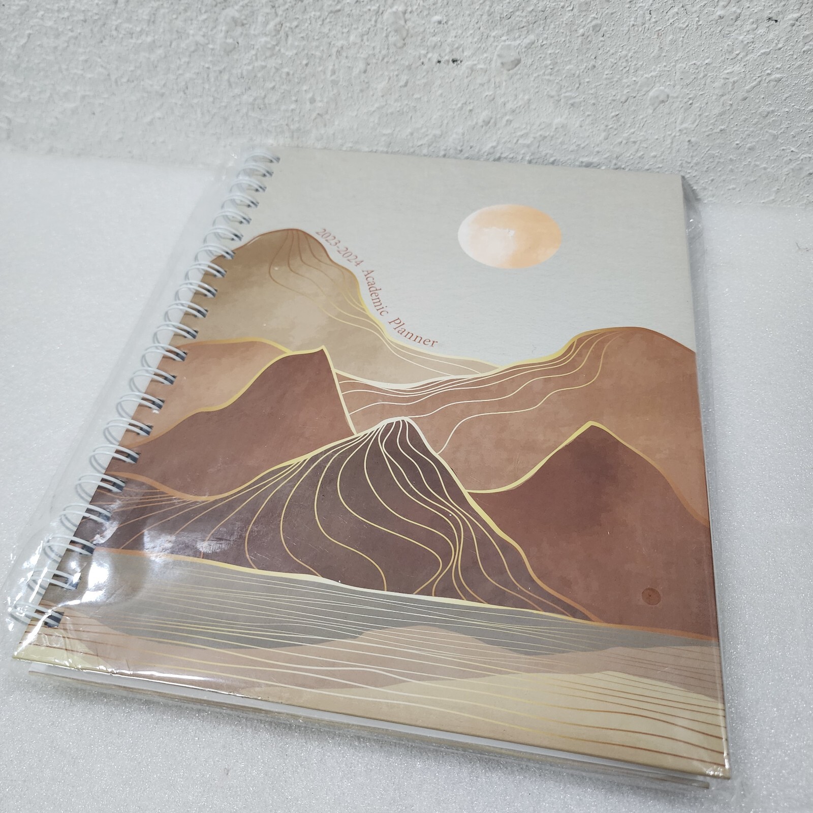 LACCHOUFEE Teacher Academic Planner 2023-2024 Hardcover, Twin-Wire Binding