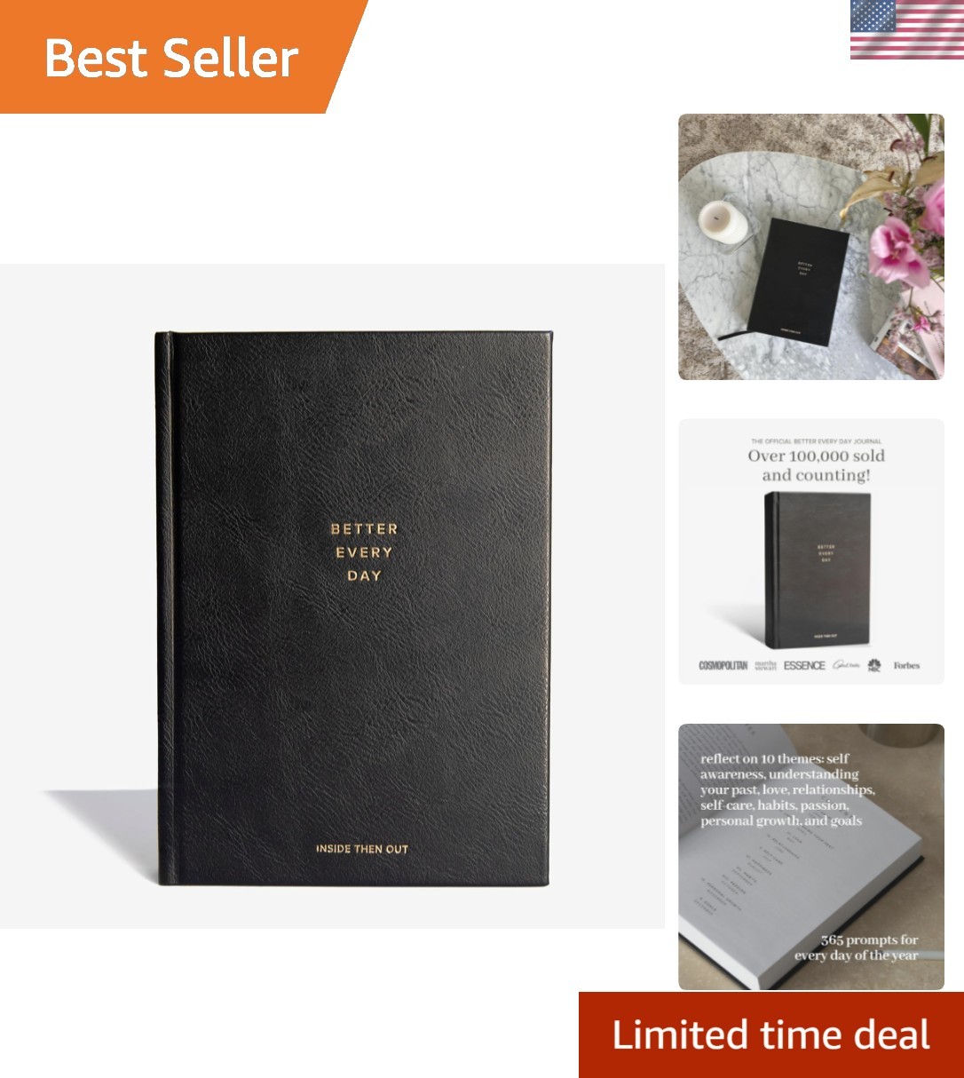 Better Every Day Journal – Guided Daily Journal With 365 Pre-Dated Prompts fo…