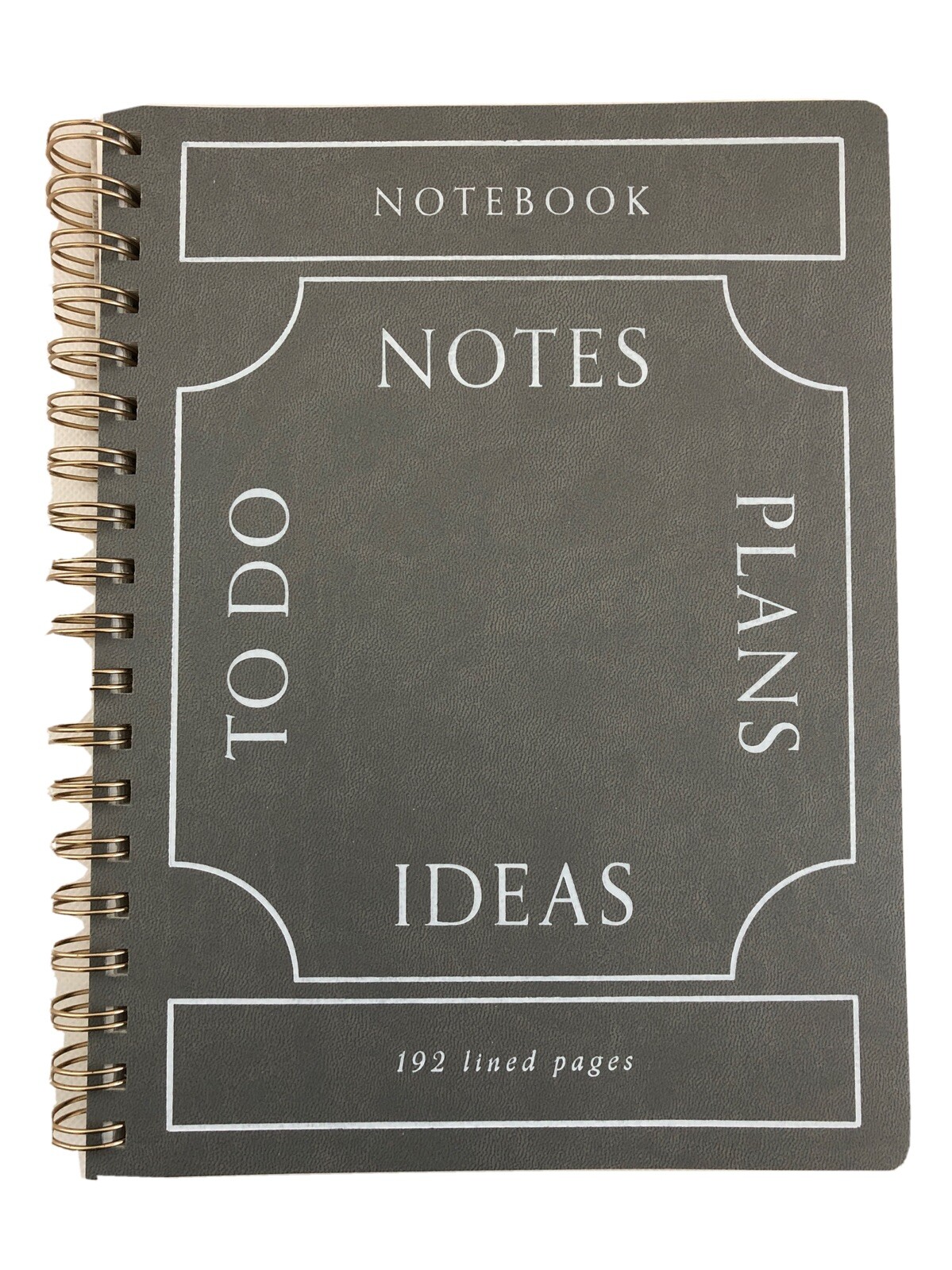 New Fringe Notesmark Grey Gray Luxury Notebook – Notes Plans