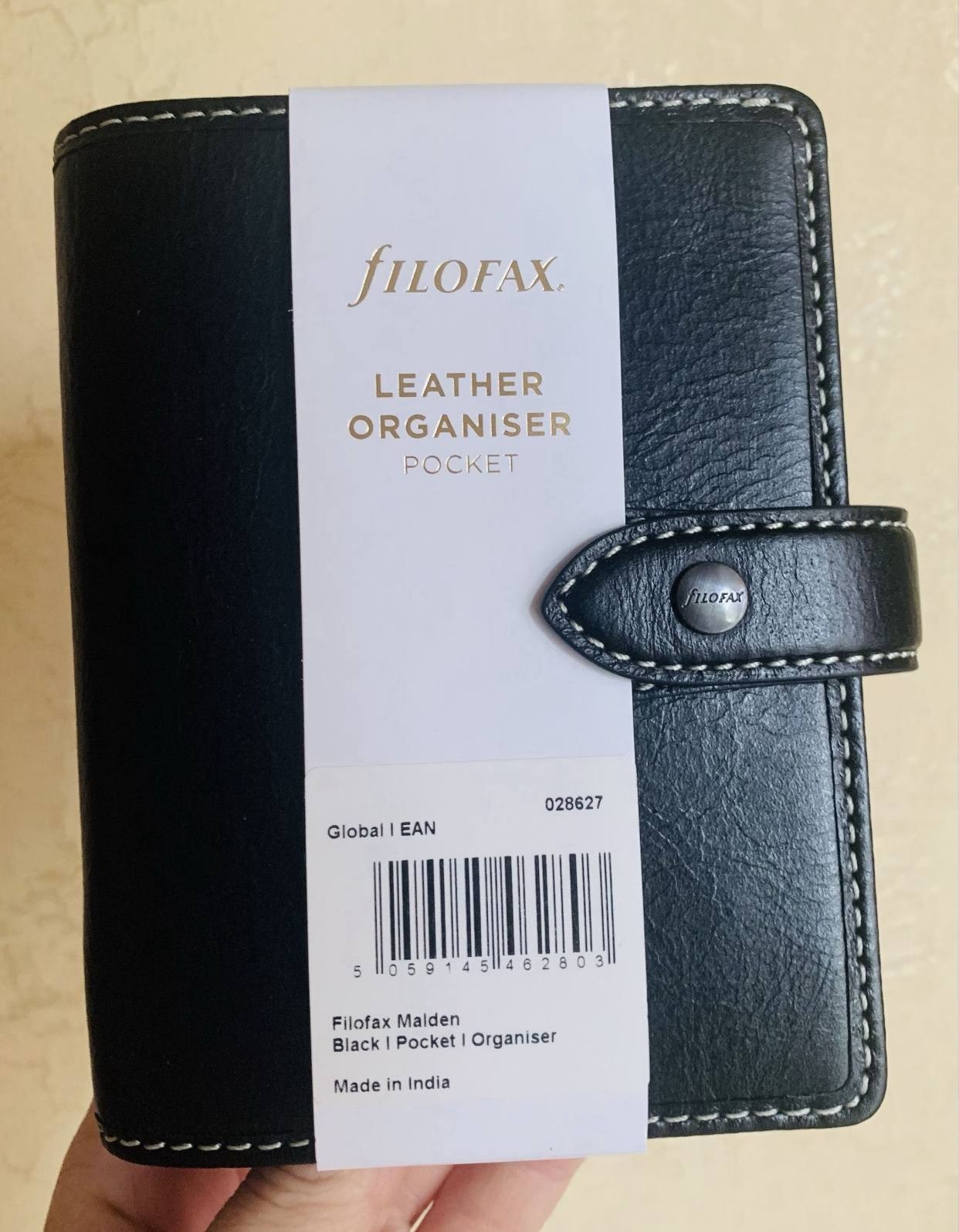 Filofax Pocket Malden Black
