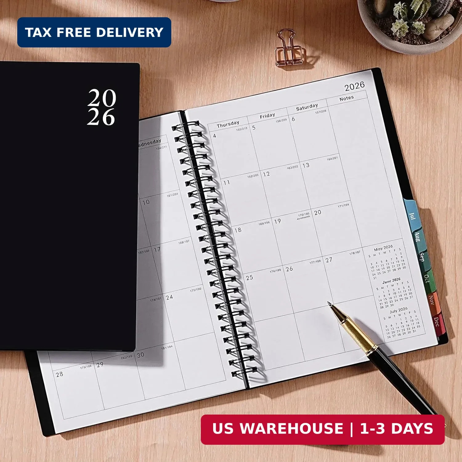 2026 Planner – 2026 Weekly Monthly Planner from Jan. 2026 – Dec. 2026, 2026 Cale