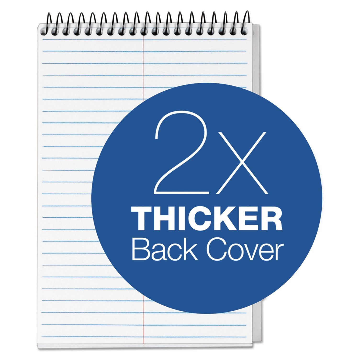 Tops Docket Gold Steno Book, 6″ x 9″, Gregg Rule, Clear 6 x 9 Inches, White
