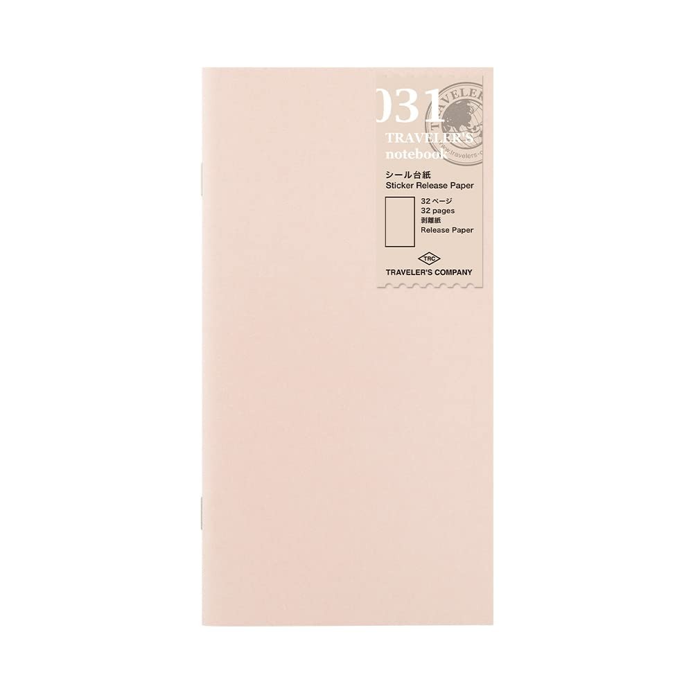 Traveler’s Notebook Refill Sticker Mount Regular Size 14468006 white