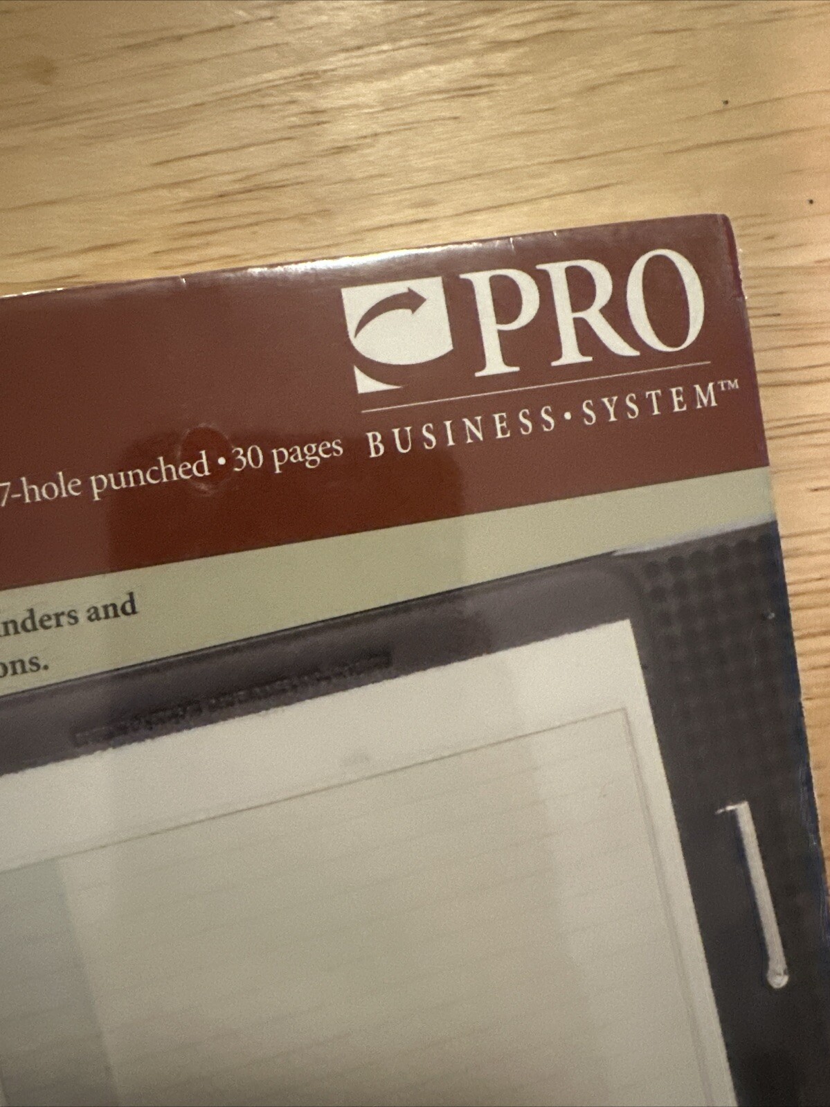 Day Runner Lined Pad 5½” × 8½” 30 Sheets 7 Ring 483-341 Vtg 1994 NIP Pro System