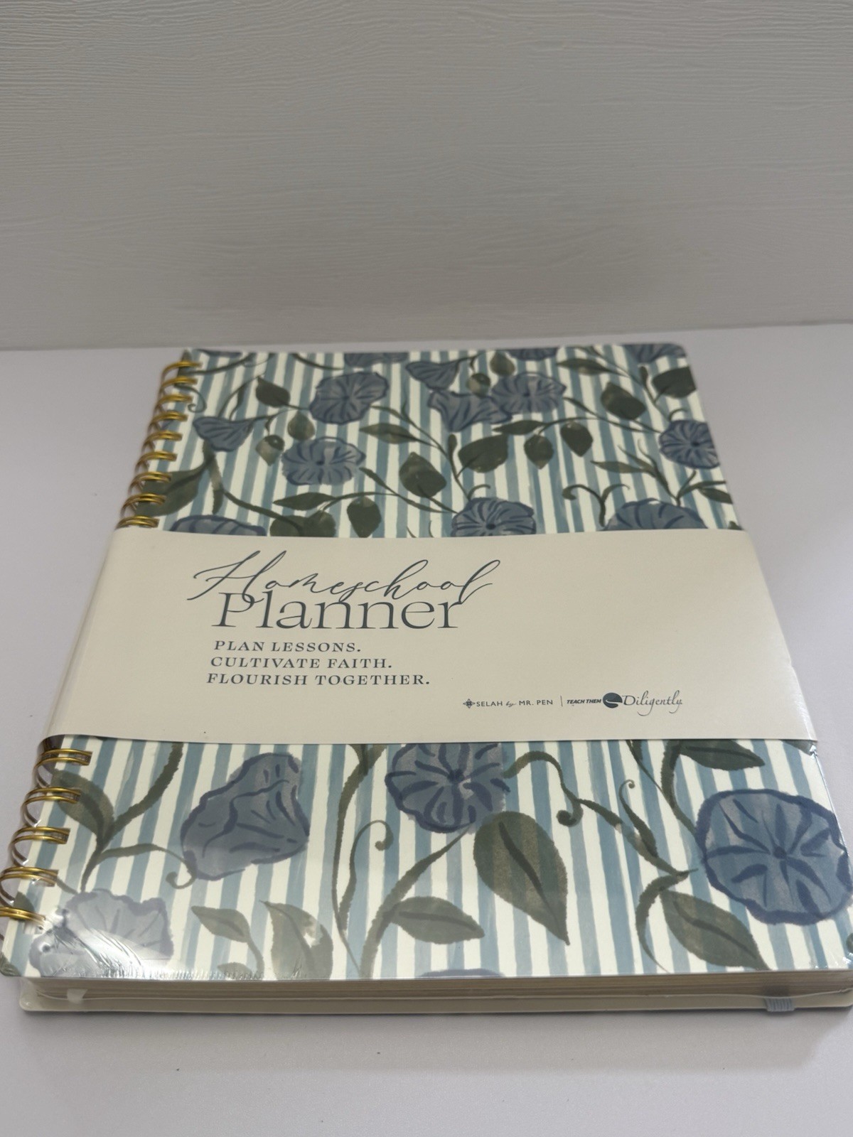 Selah Homeschool Planner Undated Spiral Bound Faith-Based Weekly Monthly 8.5×11