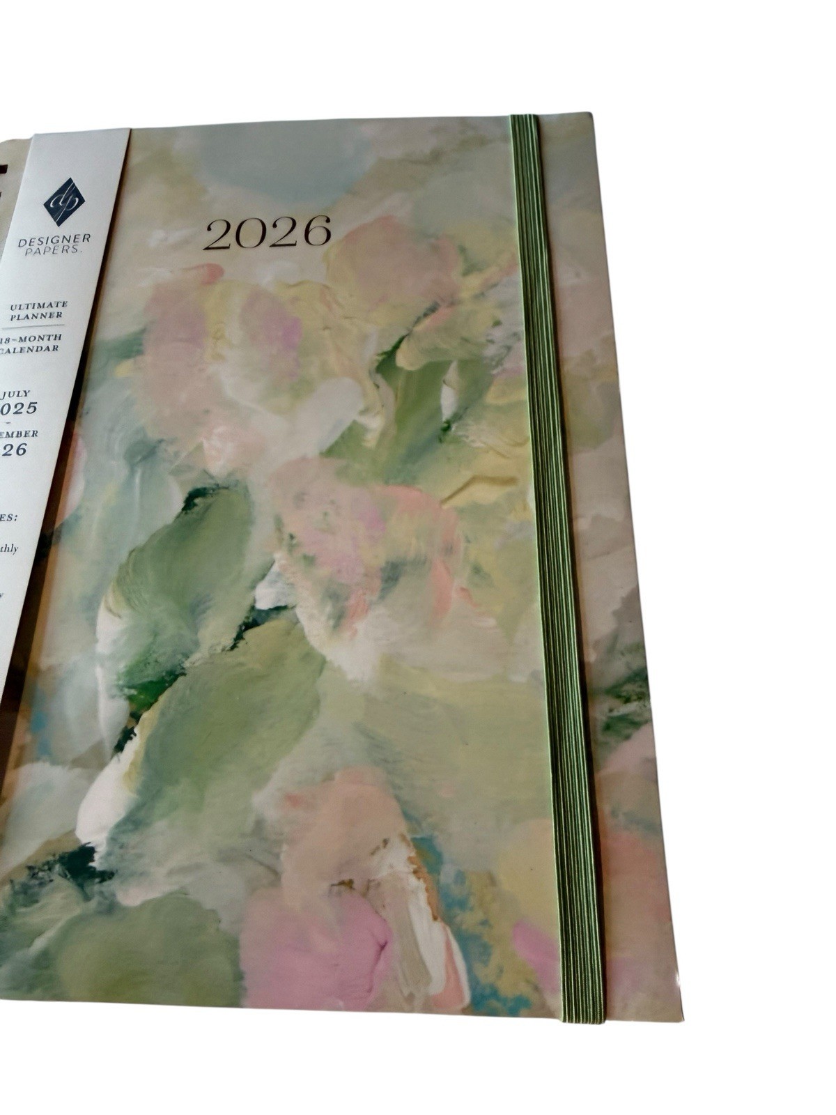 New Designer Papers Ultimate Planner Pastels Tab Dividers 11 X 8.5 Weekly View