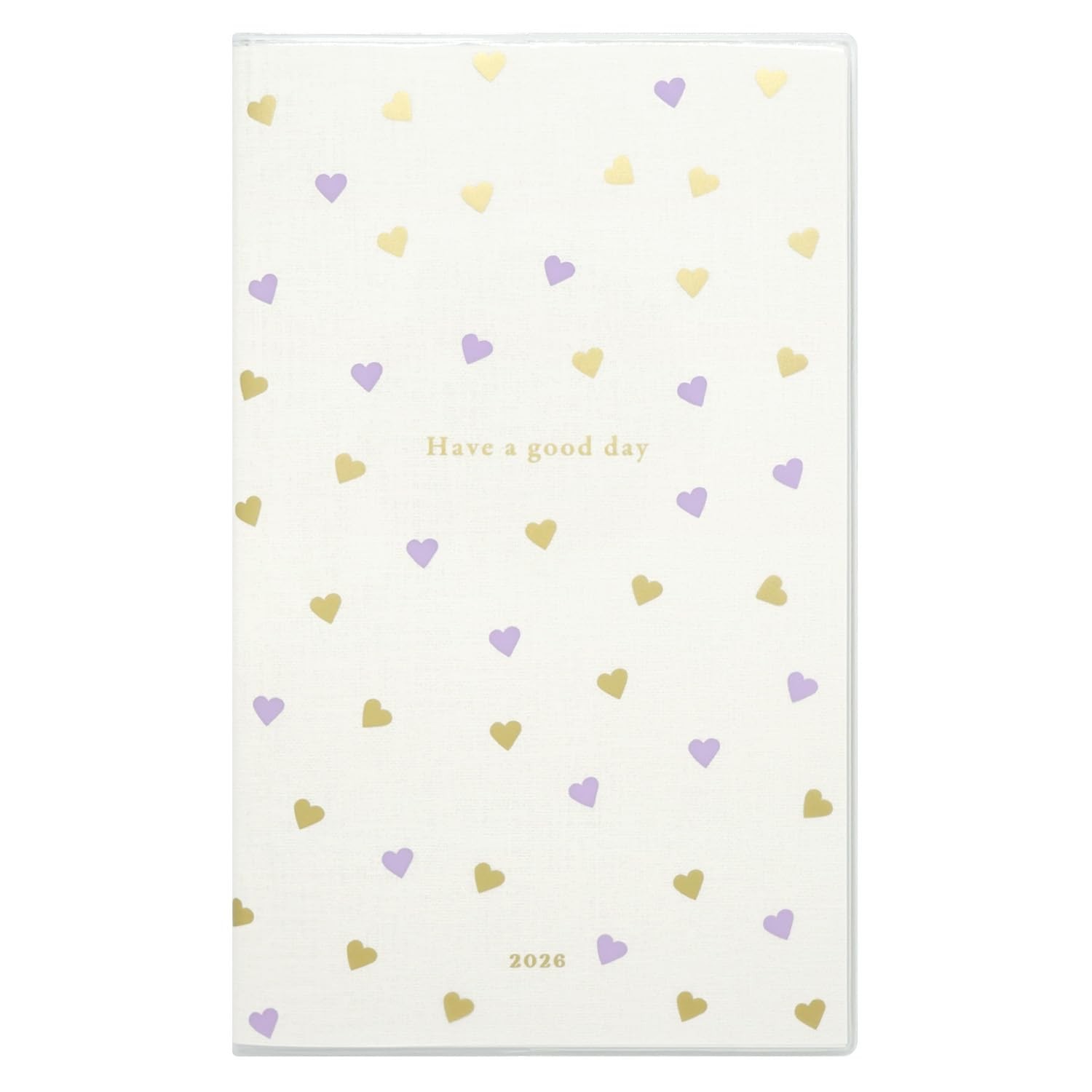 GreetingLife Schick Planner 2026 B6 Slim Softcover Heart