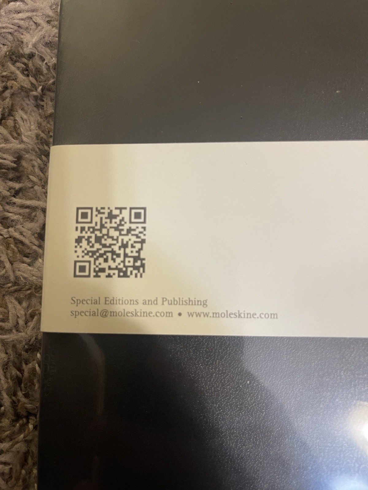 NEW Moleskine Legendary Notebook Special Edition 5X8.25” Black / Plain Pages BNS