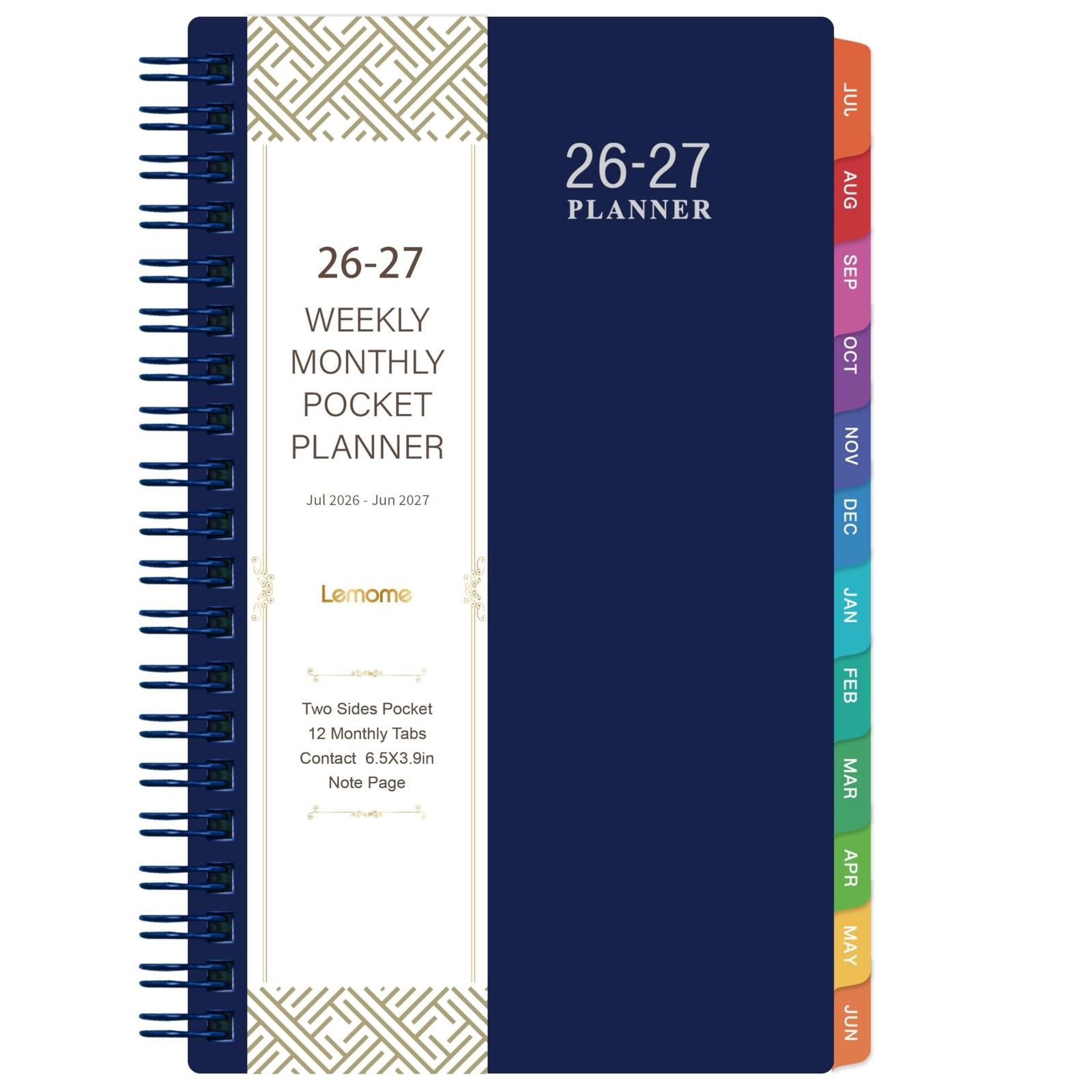 2026-2027 Pocket Calendar/Planner – 2026-2027 Weekly & Monthly Pocket Planner…