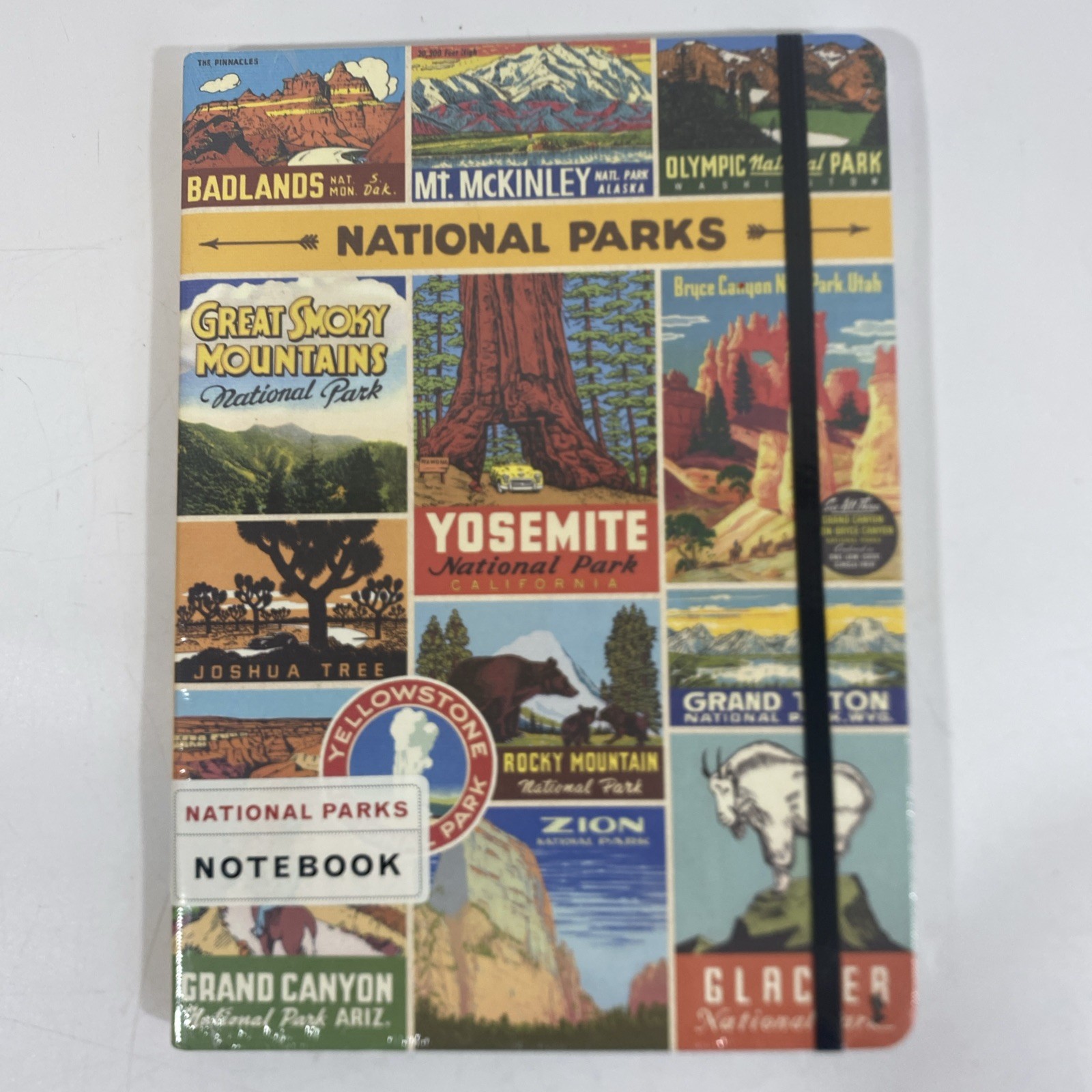 National Park Notebook Journal 144 Line Pages New Seal Cavallini & Co.