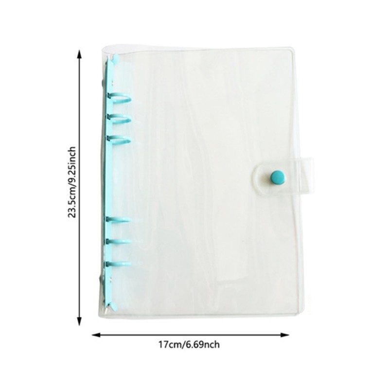 Rings Binder Cover for Page Customization and Waterproof Design Planner Cover