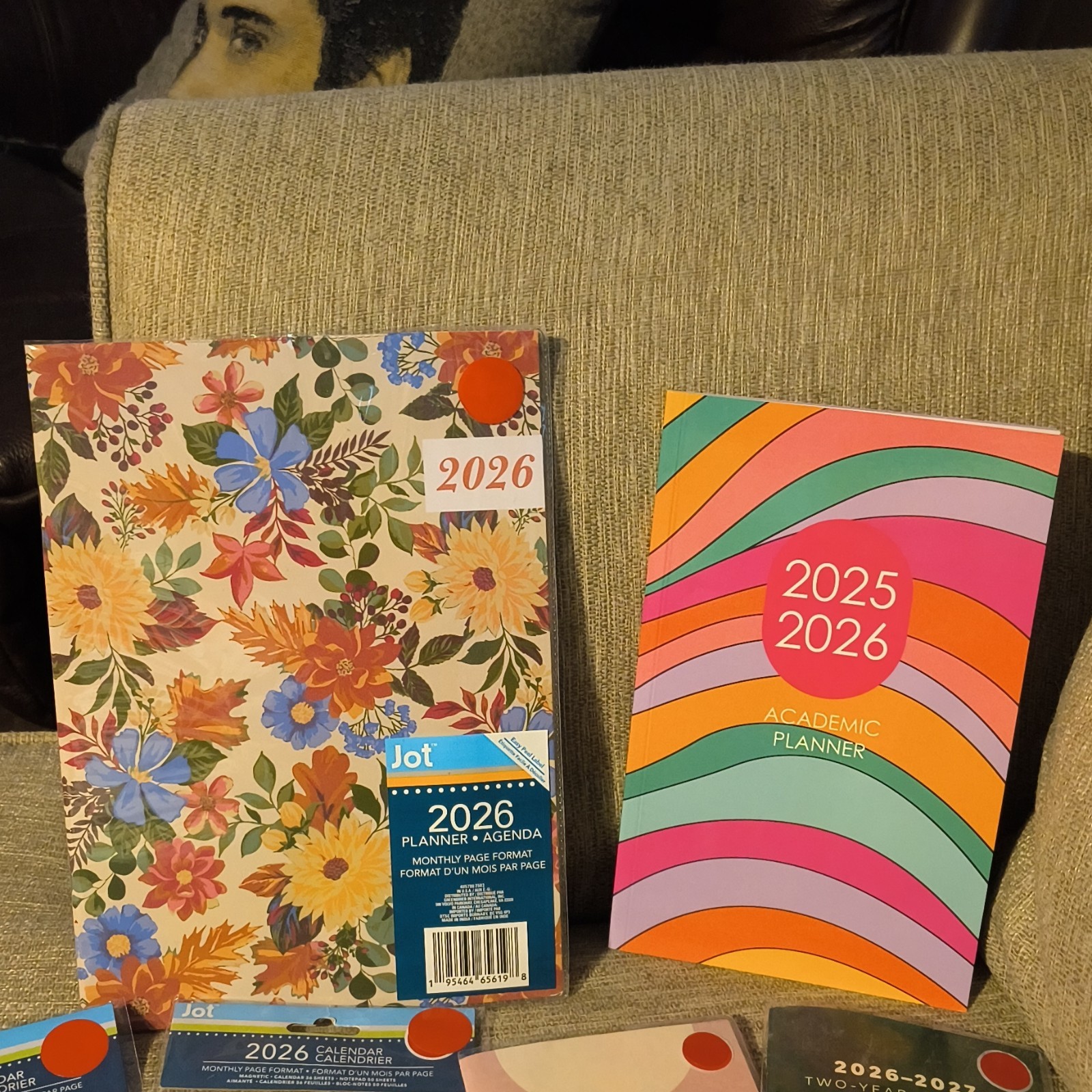 Jot #GOALS 2026 Academic Planner Pocket Size Monthly Format Paper Set of 11