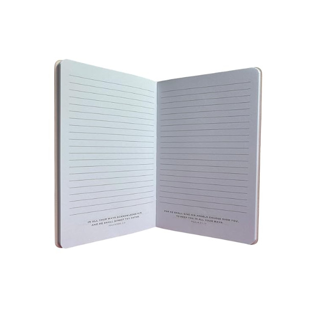 Eccolo, Pocket Pen Journal with Colorful leaves and Bible Verse Walk by Faith