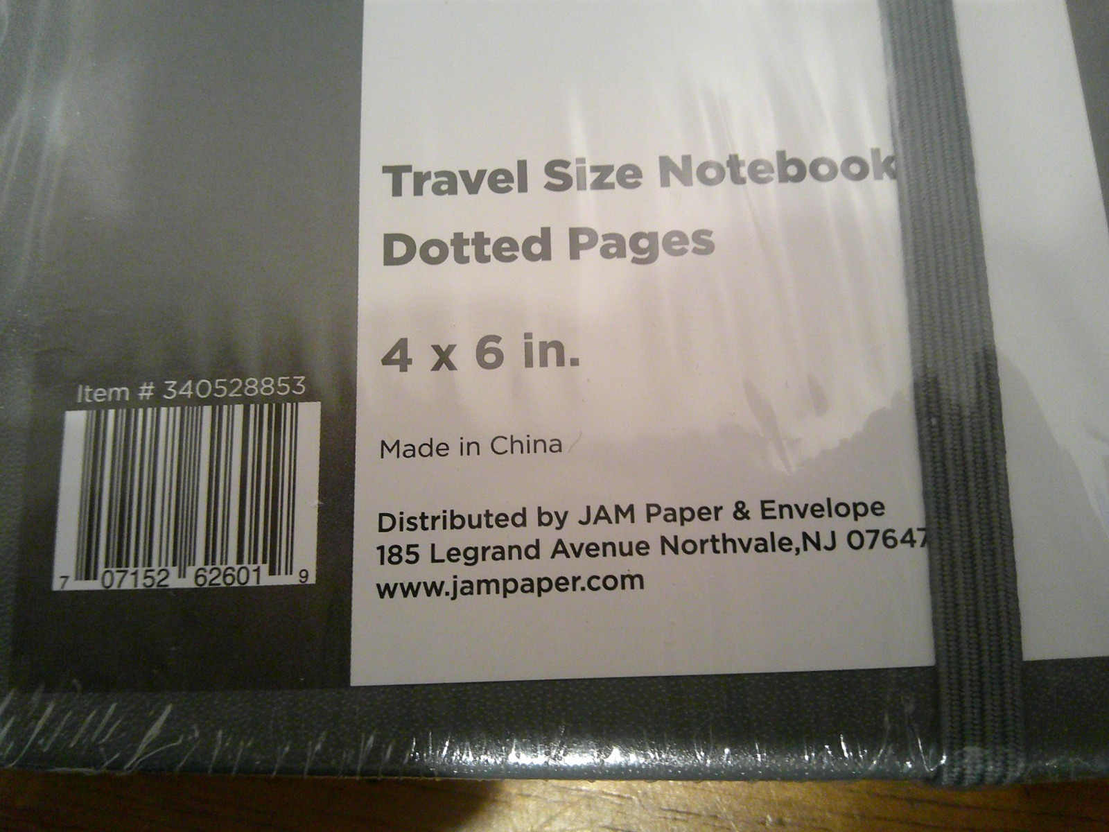 3 JAM DOTTED Lined Journal Hardcover Notebook w Elastic Band 100 Pages 4 X 6″