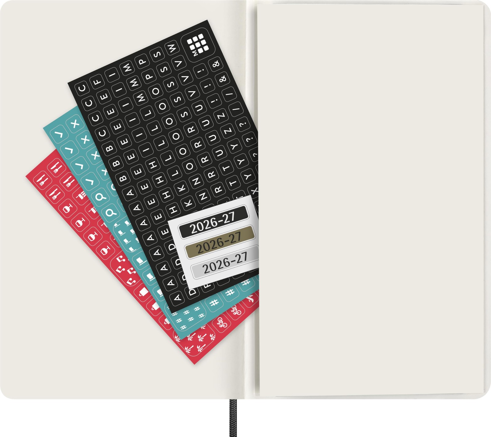 Moleskine Classic 18 Month 2026-2027 Daily Planner, Large (5″ x 8.25″), Black