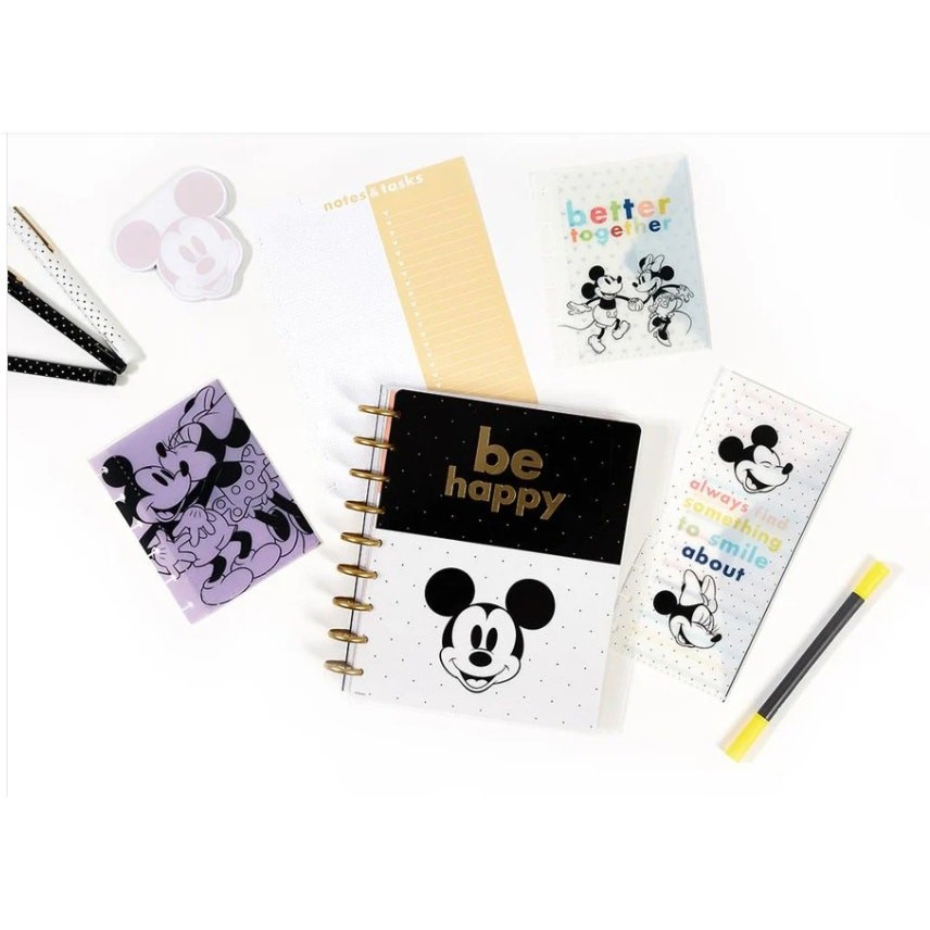 NEW Happy Planner Disney Minnie Mickey Classic Planner Companion Folders Papers