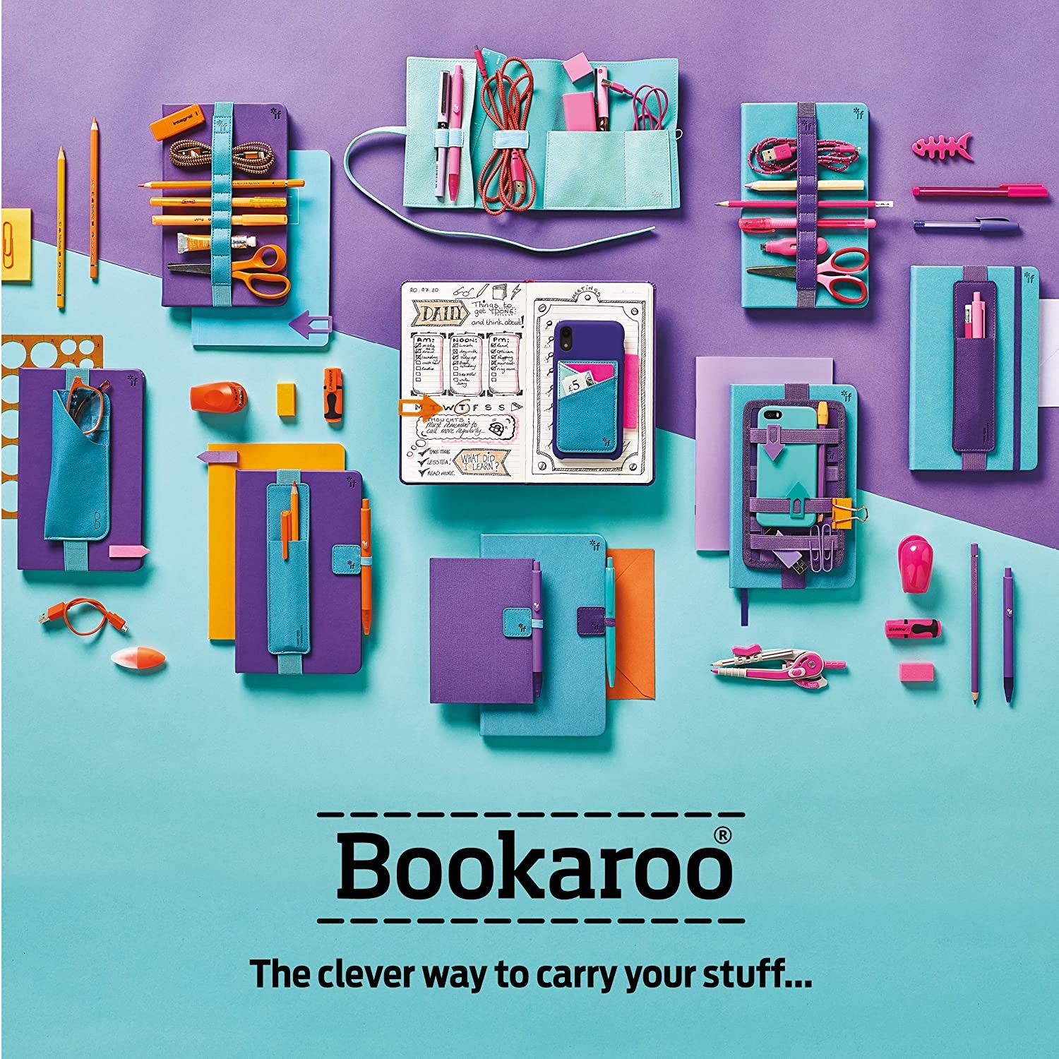 Bookaroo Notebook Journal – Turquoise