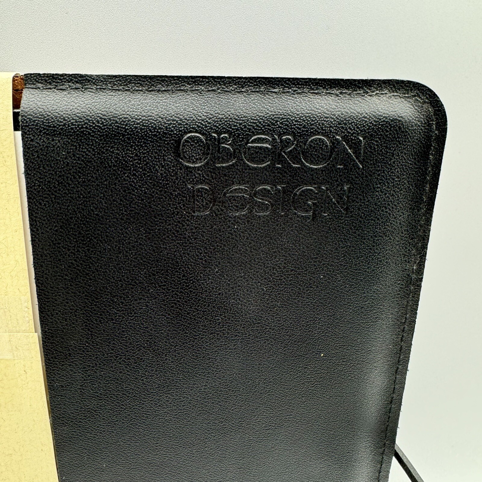 Oberon Design Genuine Leather Refillable Journal Cover w/ Hardbound Blank Insert