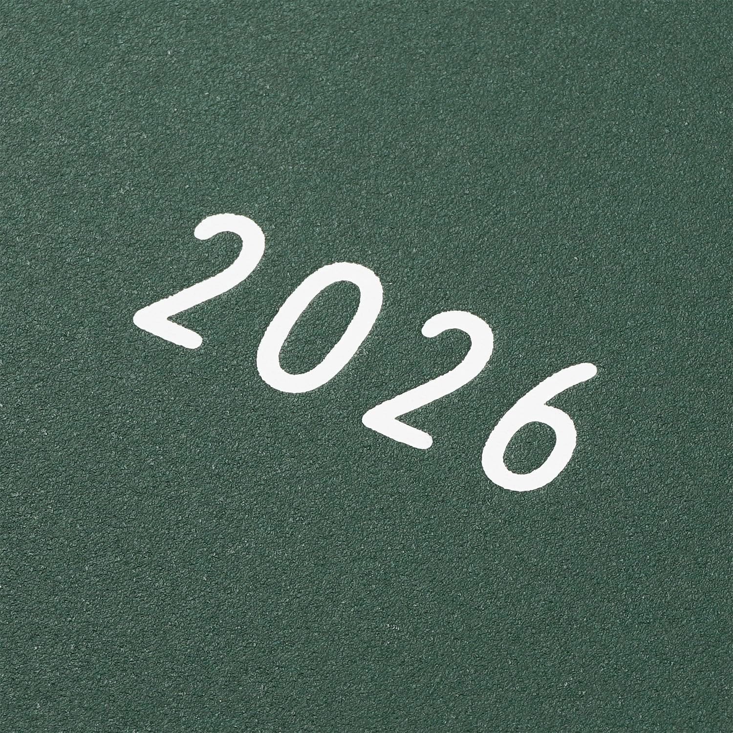 Greetings Life Noritake 2026 Planner, B6 Slim, Monthly, Hard Cover, Deep Green,