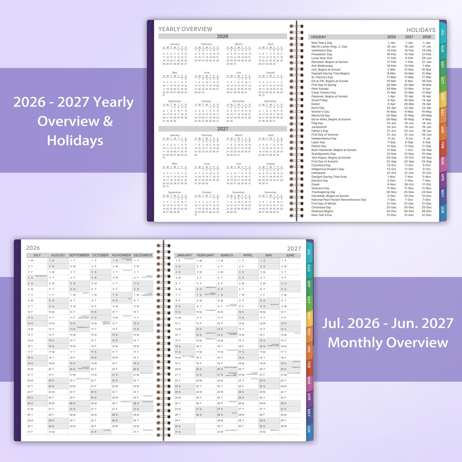 20262027 Appointment Book/Planner 8.2″ x 11″, Daily Planner from Jul. 2026 …